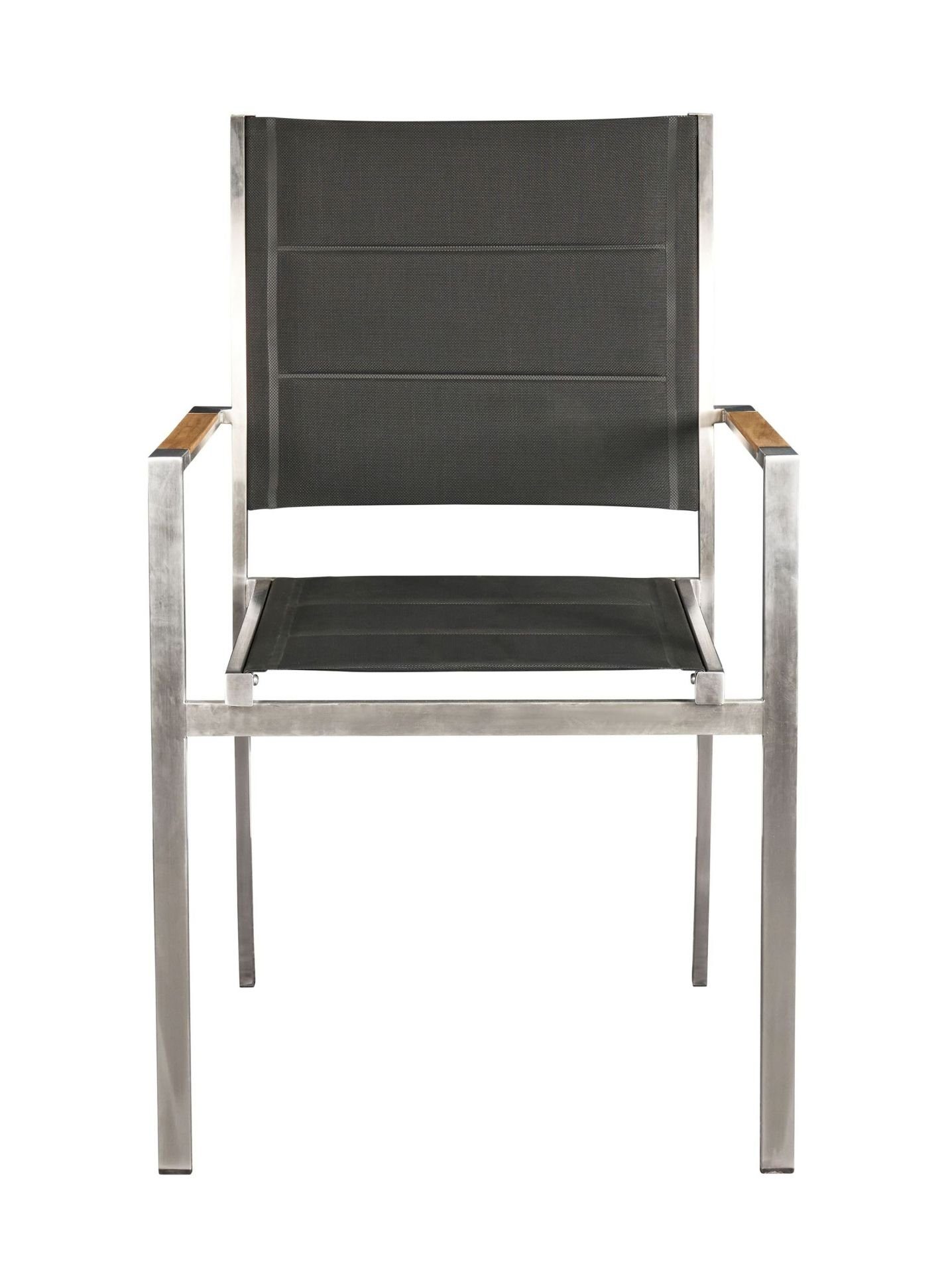 dasmöbelwerk Gartenstuhl Stapelstuhl Fehmarn Armlehnstuhl Teakholz