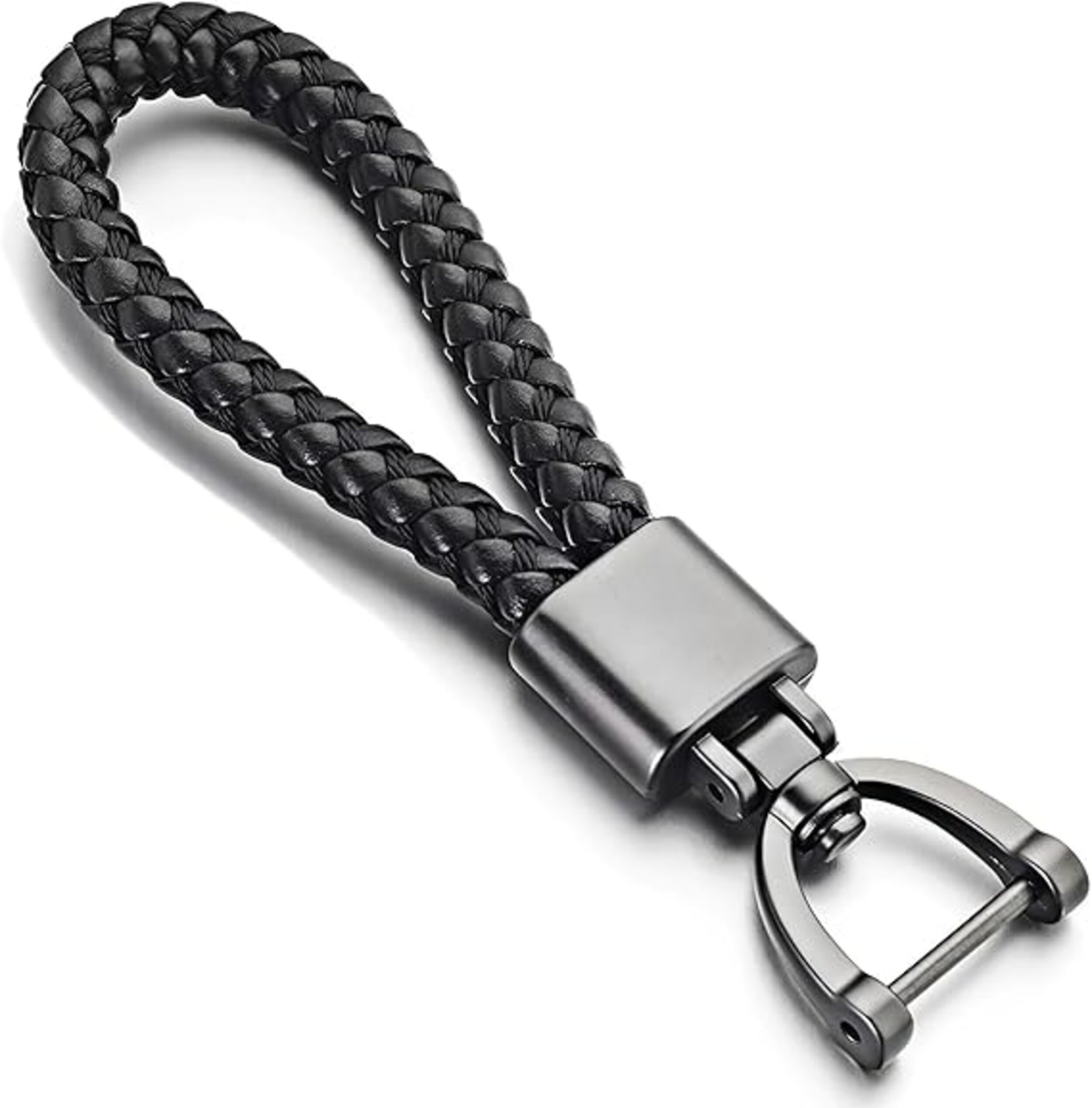 Stelby Schlüsselanhänger Schlüsselanhänger Leder für Auto geflochten, Schlü günstig online kaufen