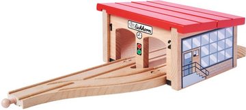 Eichhorn Spielzeugeisenbahn-Erweiterung Lokschuppen, (6-tlg), FSC®- schützt Wald - weltweit