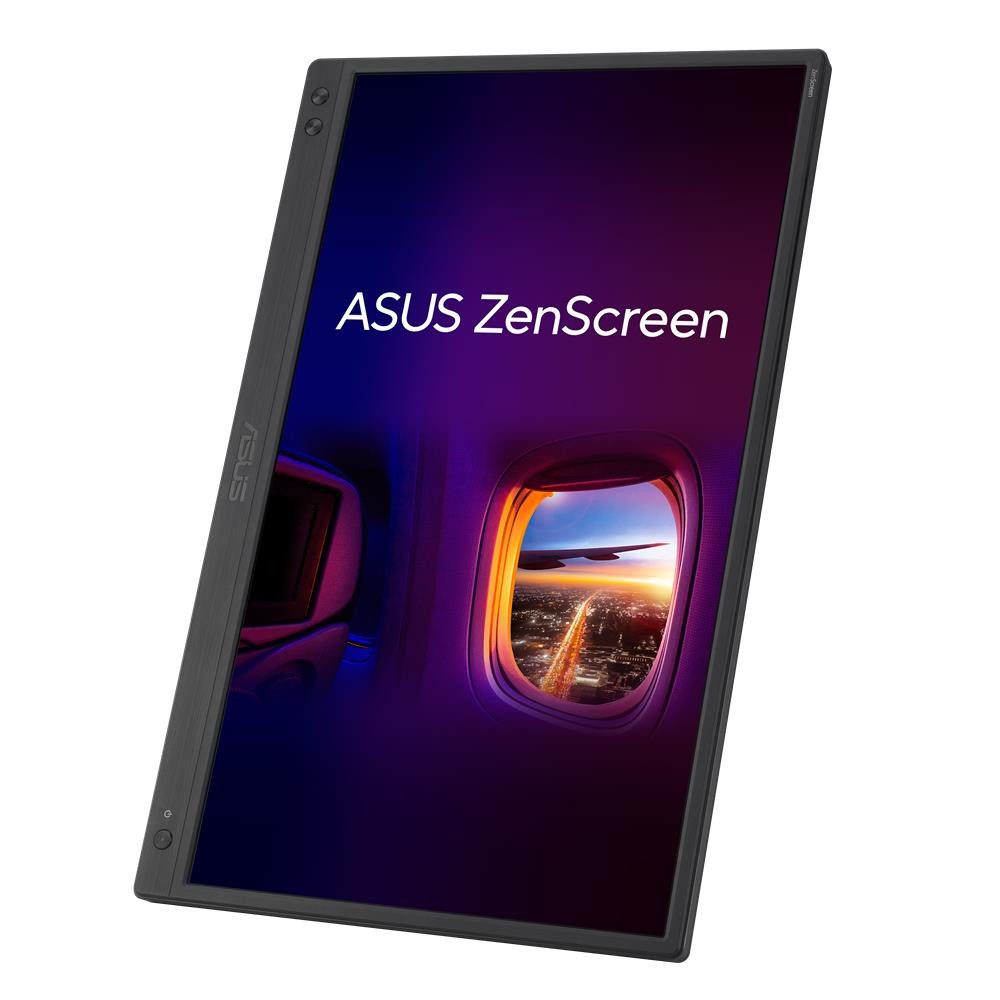 Asus ZenScreen MB166CR Portabler Monitor (39,6 cm/16 ", 1920 x 1080 px, Full HD, 5 ms Reaktionszeit, 60 Hz, IPS, 16 Zoll FHD IPS USB C tragbar Eye Care)