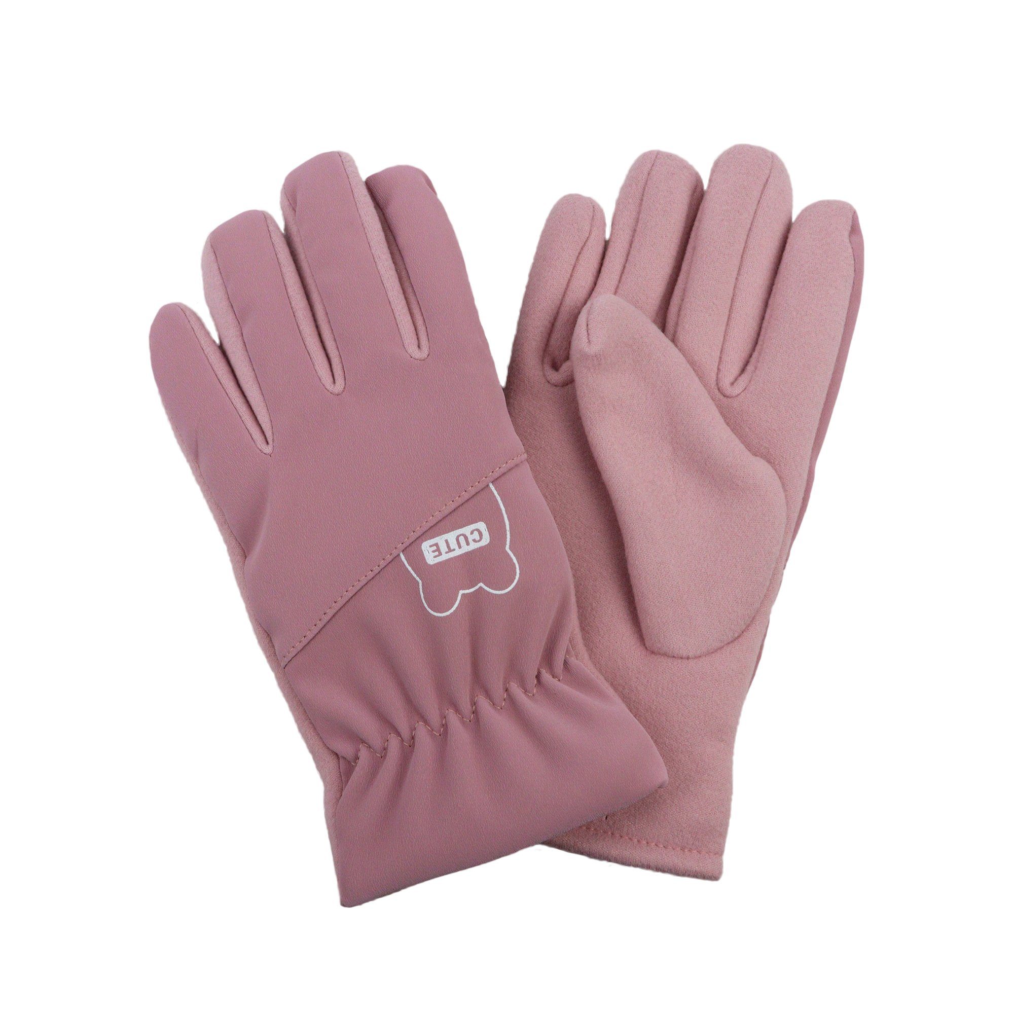 ZEBRO Fleecehandschuhe Finger Handschuh