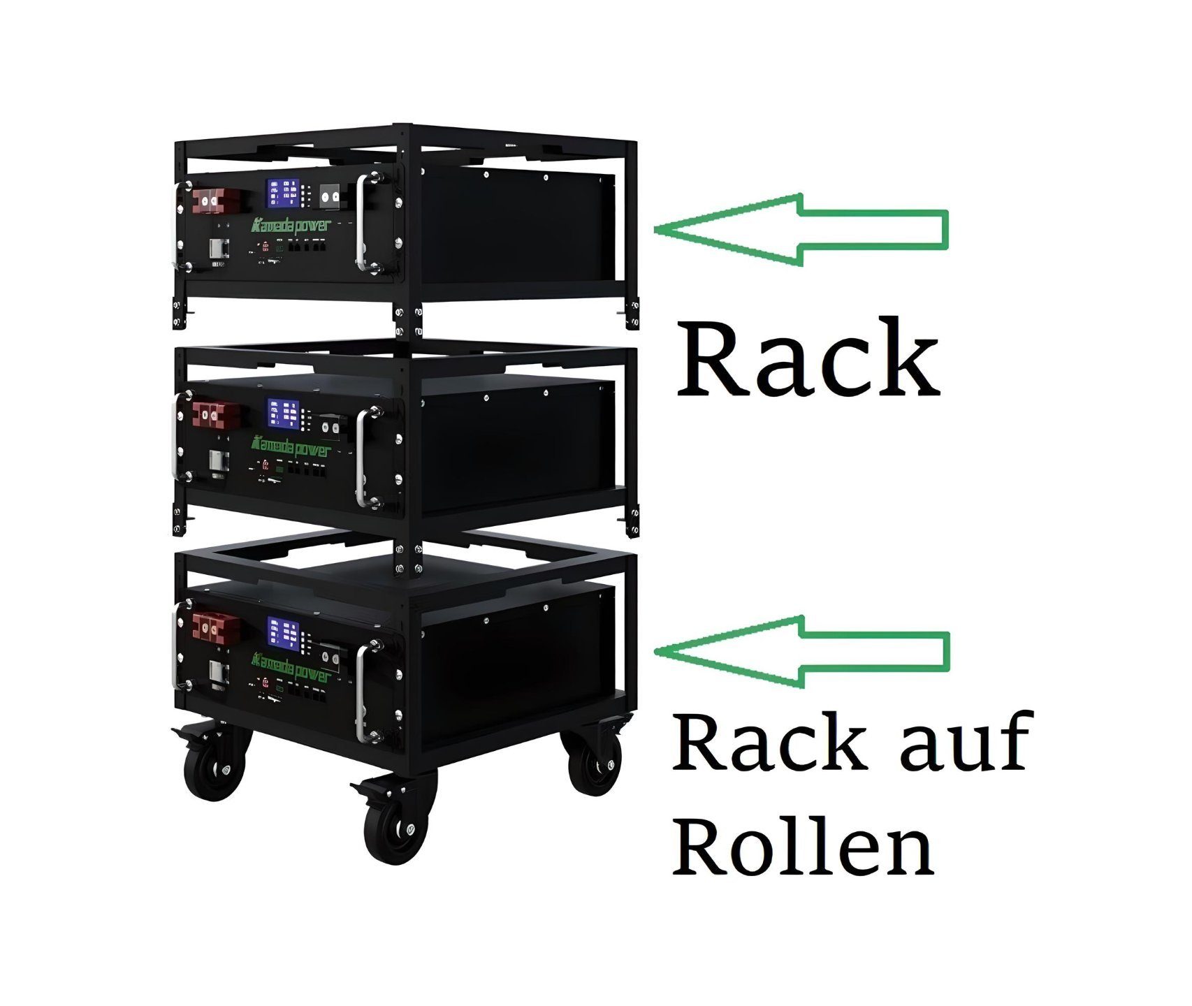 Thumbnail - TZIpower PV Solarspeicher 48V / 51,2V 5kWh, 10kWh Akku Rack LiFePo4 Speicher Solarakkus (48 V)