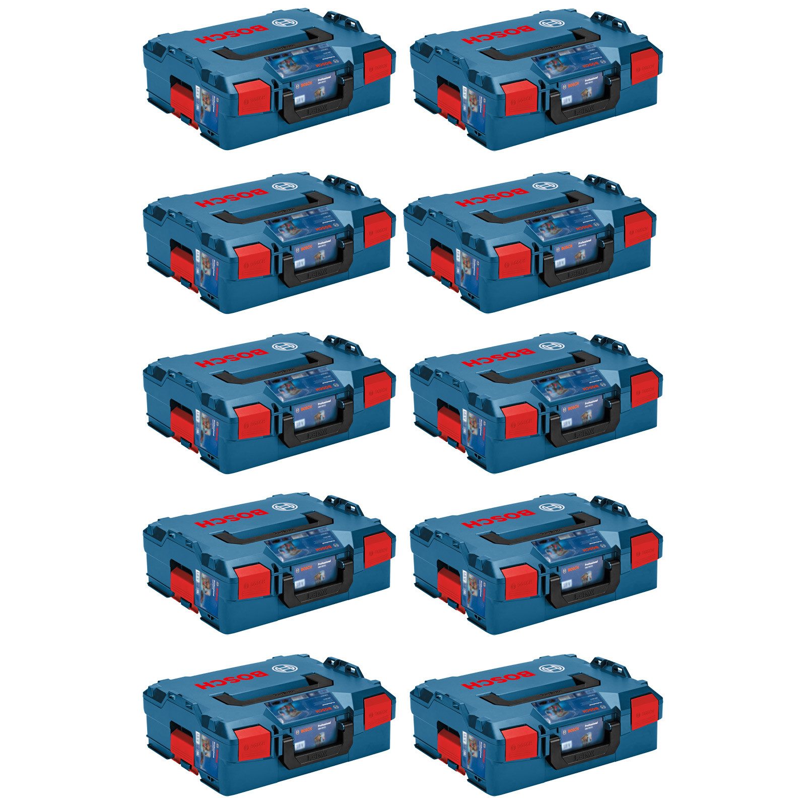 BOSCH Aufbewahrungsbox Bosch 10x L-Boxx 136 Professional