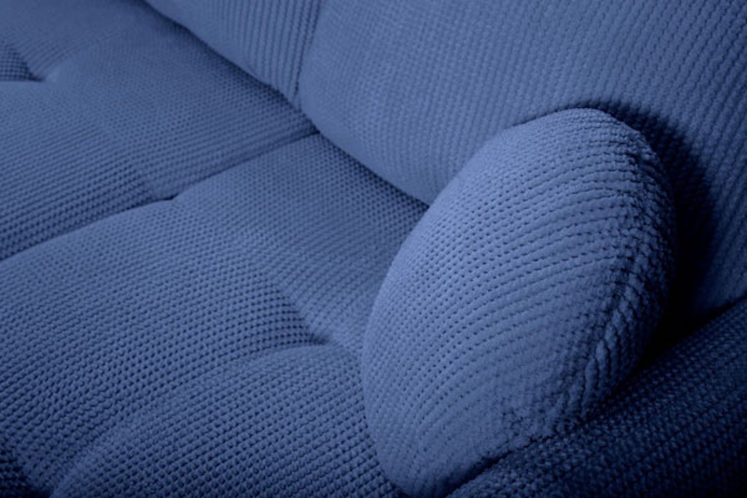 230cm Farbe Feldmann-Wohnen Ausführung blau Cloud, Ecksofa und wählbar mit Schlaffunktion Bettkasten &