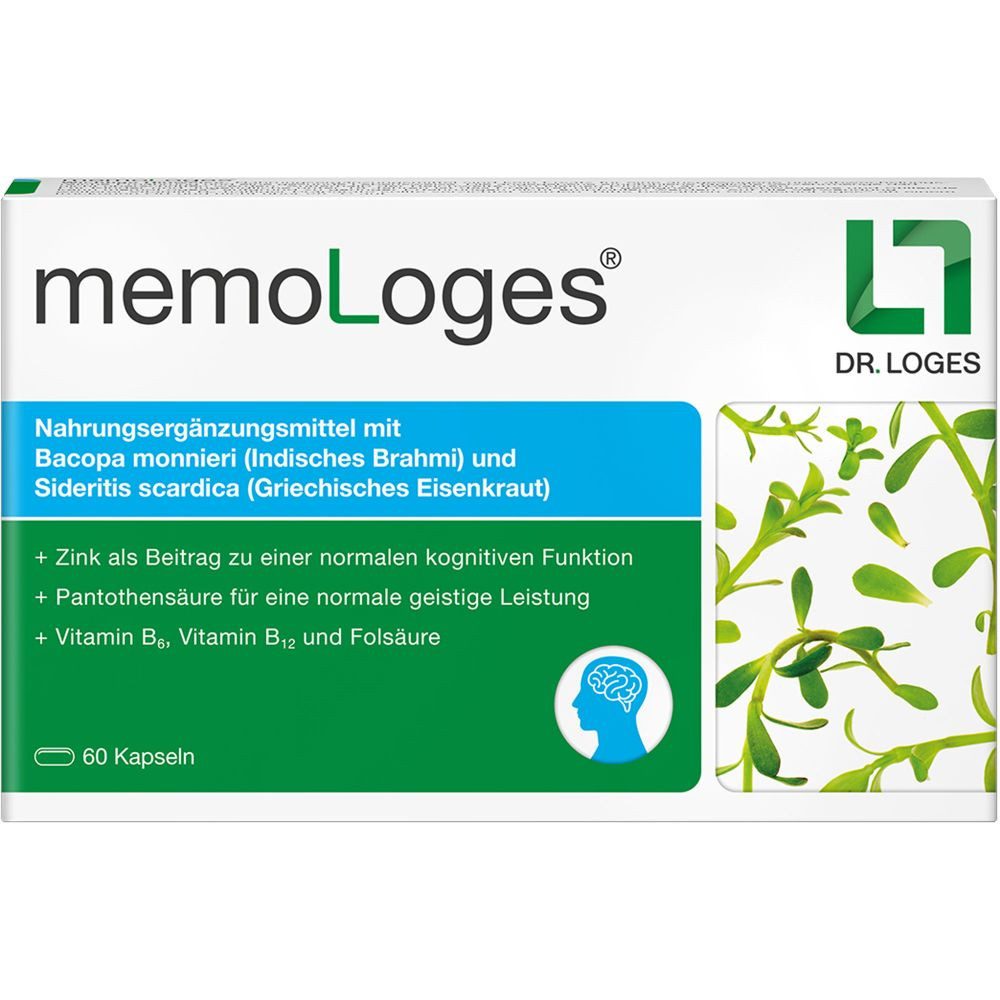 Dr. Loges + Co. GmbH MEMOLOGES Kapseln Kapseln, 60 St.