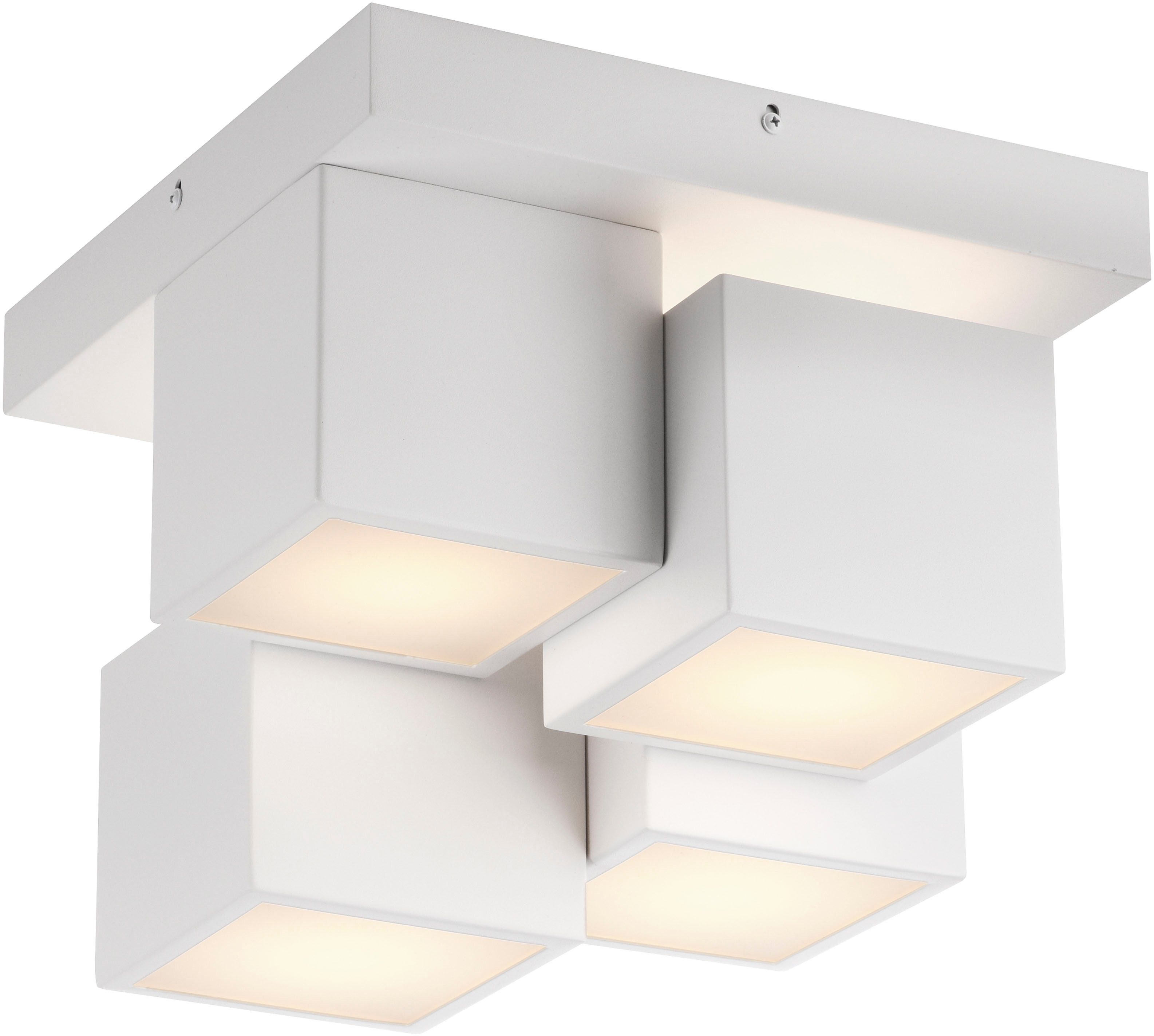 JUST LIGHT Deckenleuchte TETRIS, Ein-/Ausschalter, LED fest integriert, War günstig online kaufen