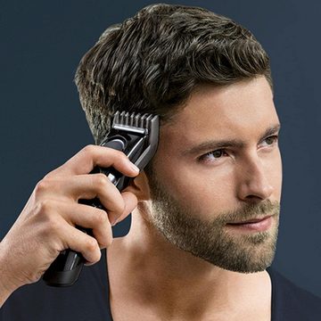 Braun Haarschneider Fur Herren, Haarschneidemaschine, Haare schneiden zu Hause, Elektrischer Bartschneider und Rasierer zum Trimmen Stylen Rasieren, Präziser Haarschneider für Herren: Müheloses Styling zu Hause