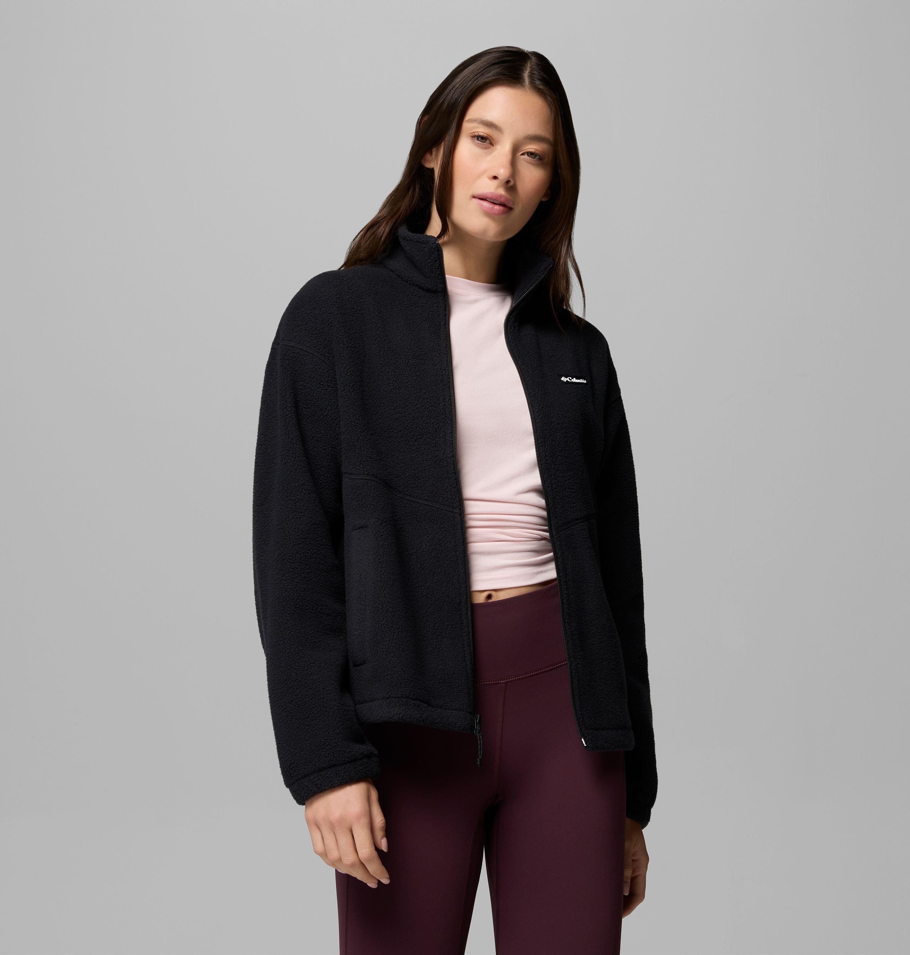 Columbia Fleecejacke Timber Meadow MTR Fleece Full Zip mit durchgehendem Reißverschluss, wasserabweisend, windabweisend