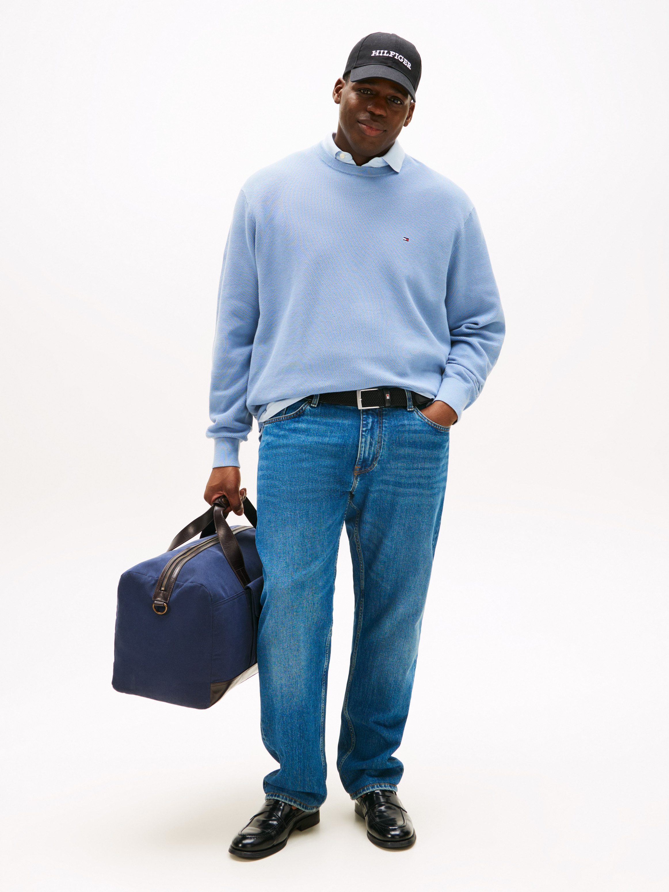 Tommy Hilfiger Big & Tall Rundhalspullover BT-ESSENTIAL STRUCTURE CREW NECK günstig online kaufen