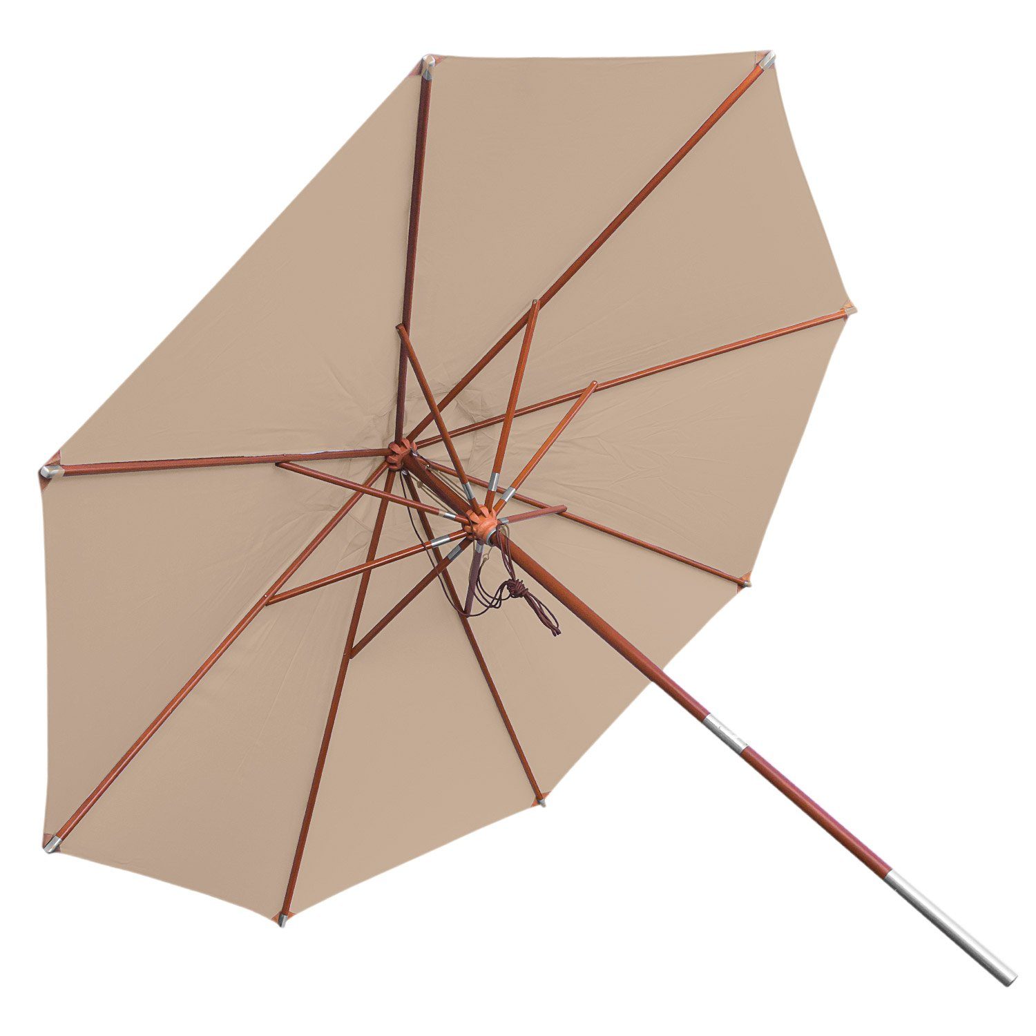 anndora-sonnenschirm Sonnenschirm 3 Meter rund Gartenschirm, günstig online kaufen