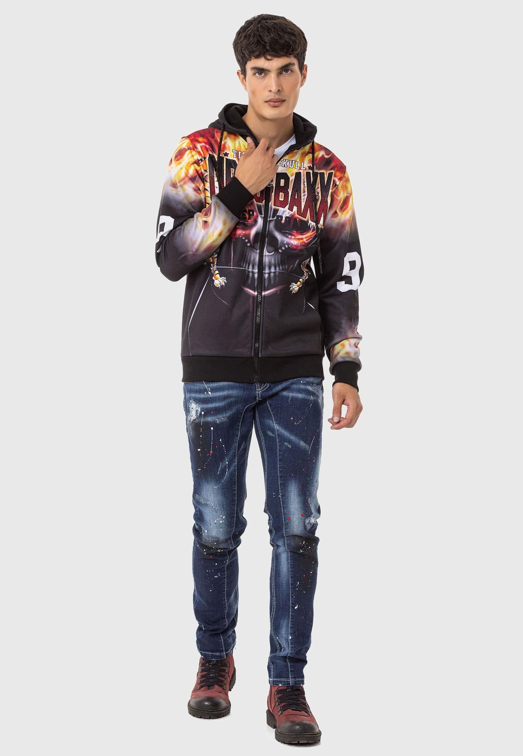 Cipo & Baxx 5-Pocket-Jeans Jeans mit modischen Details