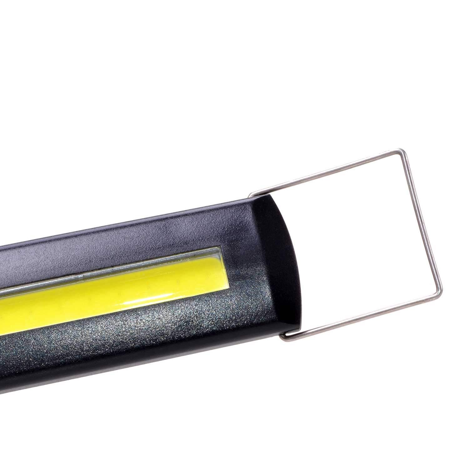 Diedrich Filmer GmbH LED Arbeitsleuchte COB LED Arbeitsleuchte Batteriebetrieben, LED, KFZ Werkstatt-Leuchte Hand-Lampe Inspektion Leuchte Handlampe
