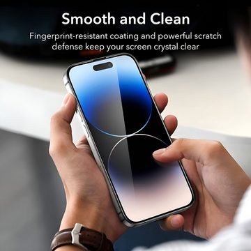 IACCU 2er Pack Panzerglas, Schutzfolie Panzerfolie echt Glas transparent 9H für iPhone 13, Displayschutzfolie, Ultra Hart Glas Folie Displayfolie Panzer Glass Touchscreen Schutz, Premium Qualität, Einfache Installation, Glas, iPhone Bildschirmschutz, 2 Stück, 9H Härteglas, HD-Klerheit, Kristalklar, Displayschutz, Schutzfolie