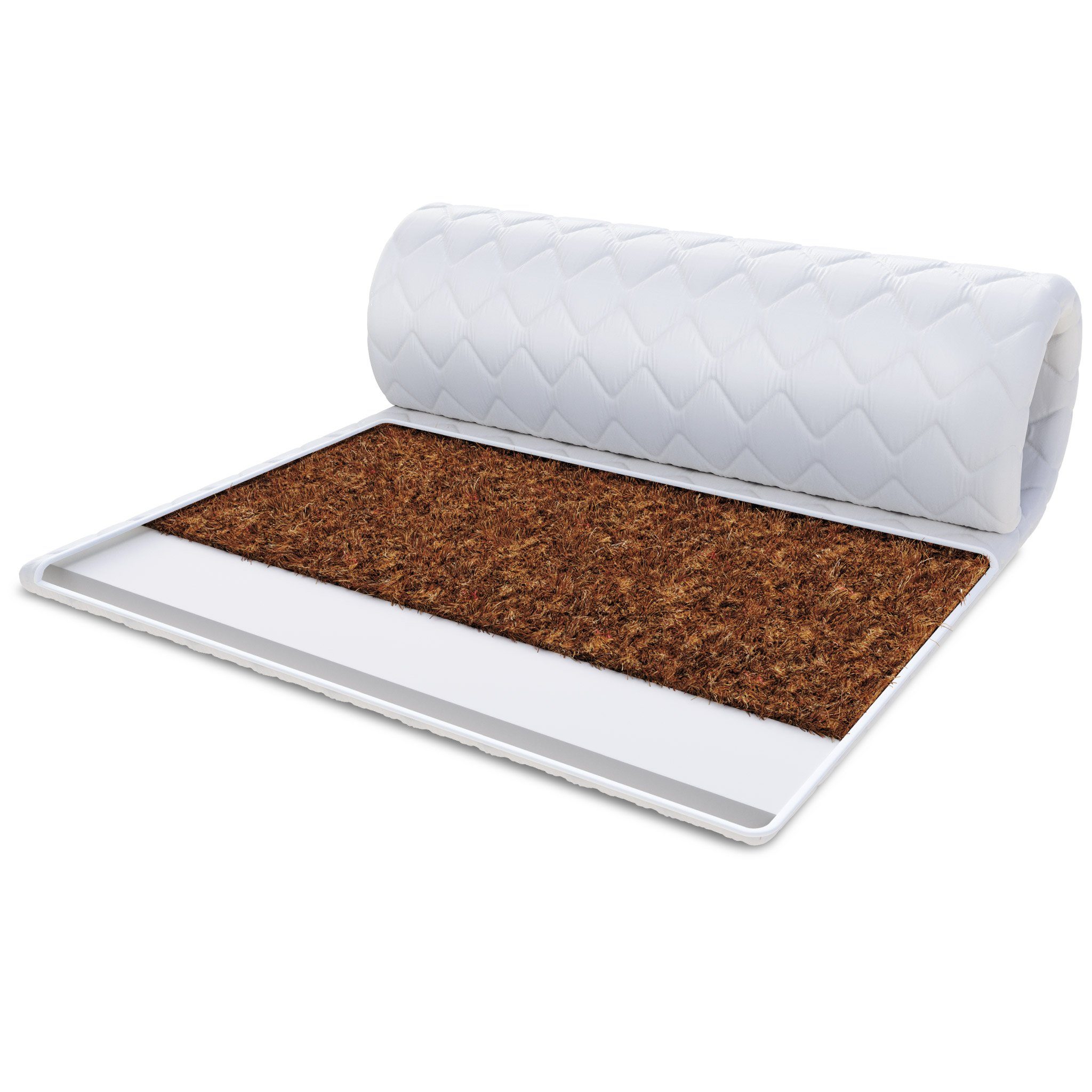 FDM, Topper KOKOS-KALTSCHAUM 90x200, 140x200, 180x200 cm & weitere Größen, günstig online kaufen