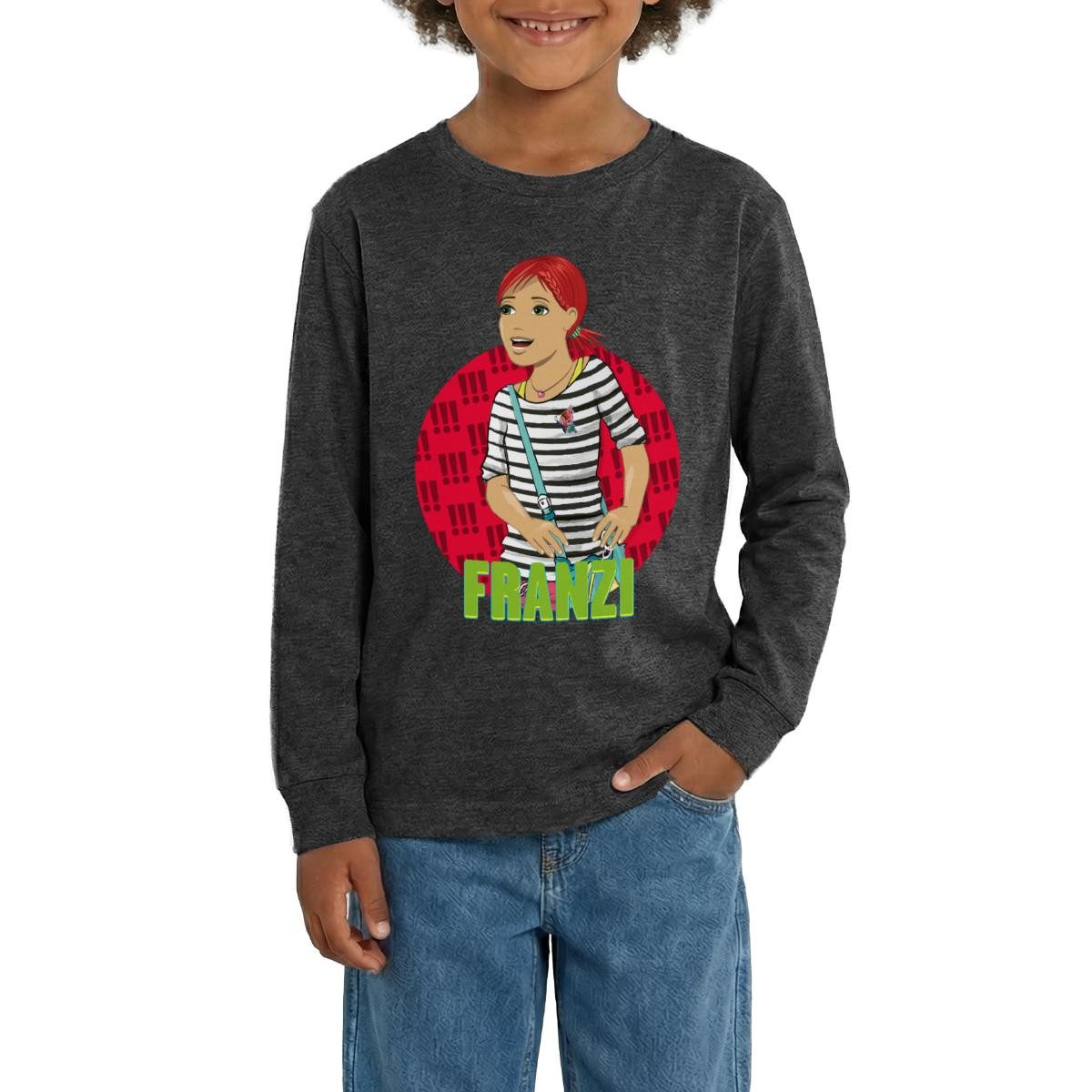 T-Shirt Die Drei Ausrufezeichen Franzi Teenager Premium Langarmshirt