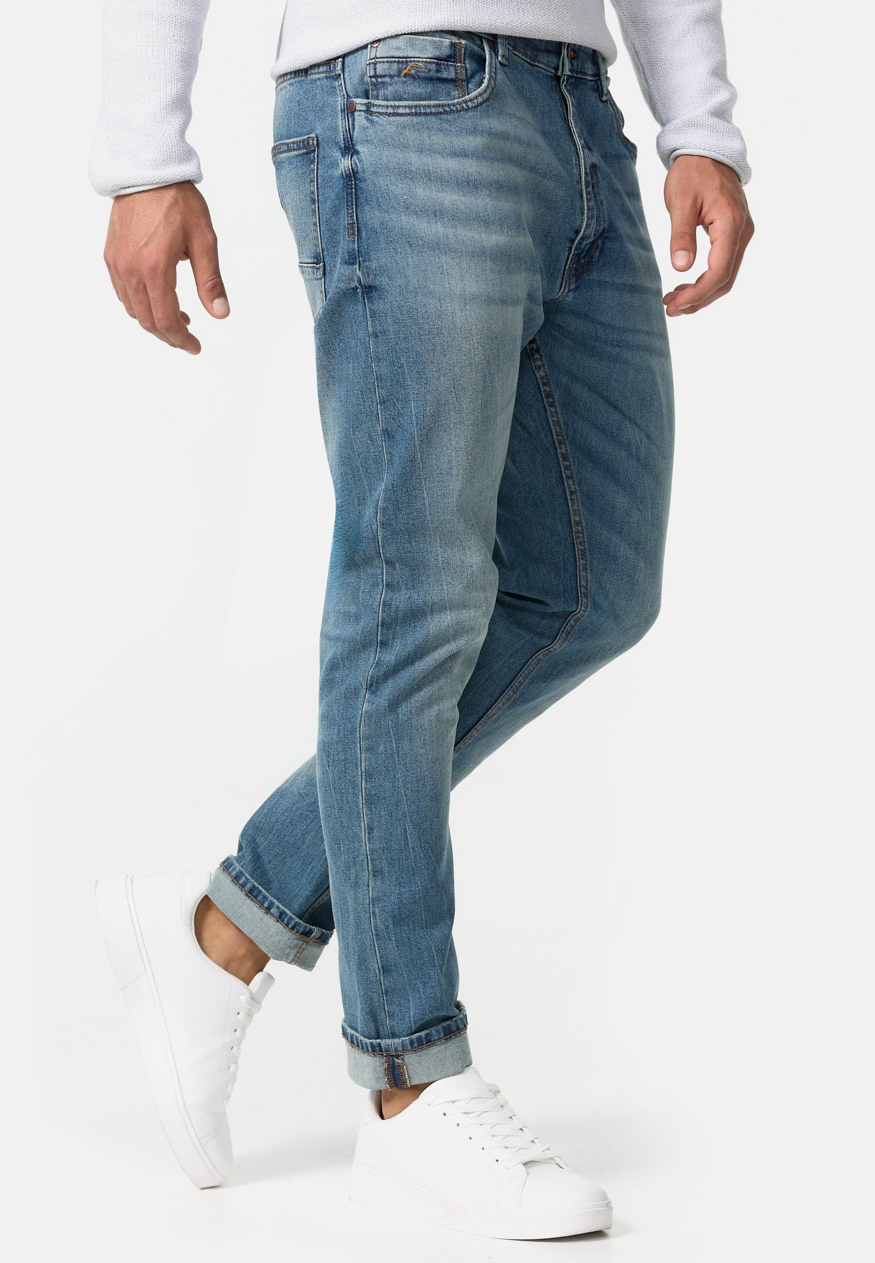 Indicode Regular-fit-Jeans Herren INChammy Jeanshose modische Jeanshose aus Baumwolle