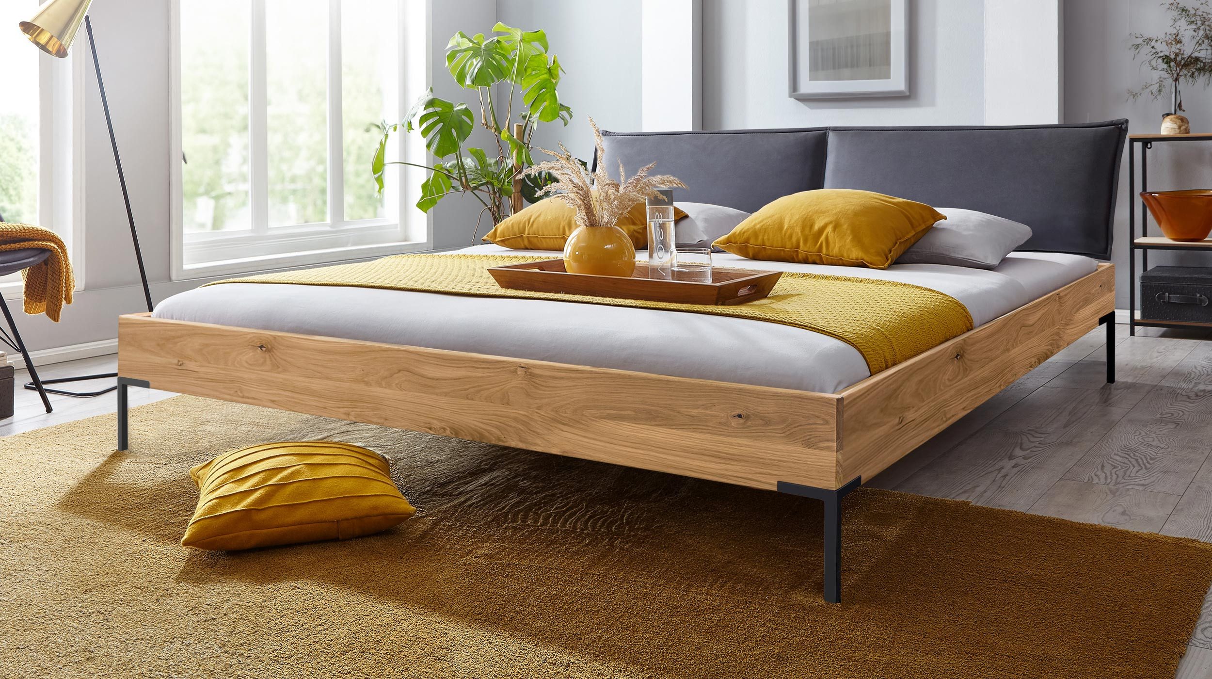 Massivart® Massivholzbett BRAGA 180 x 200 günstig online kaufen