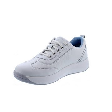 Joya Laura Women White Sneaker, Premium-Glattleder, Kategorie Emotion, Sen Schnürschuh