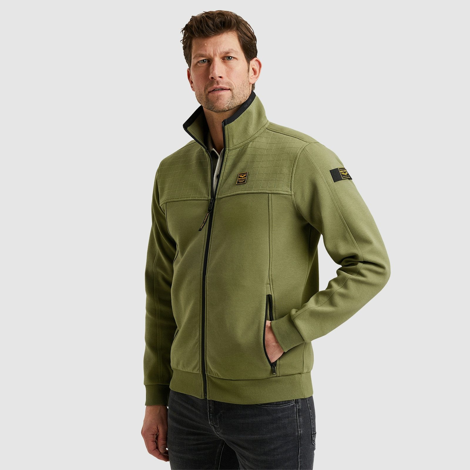 PME LEGEND Sweatjacke mit Reißverschluss günstig online kaufen