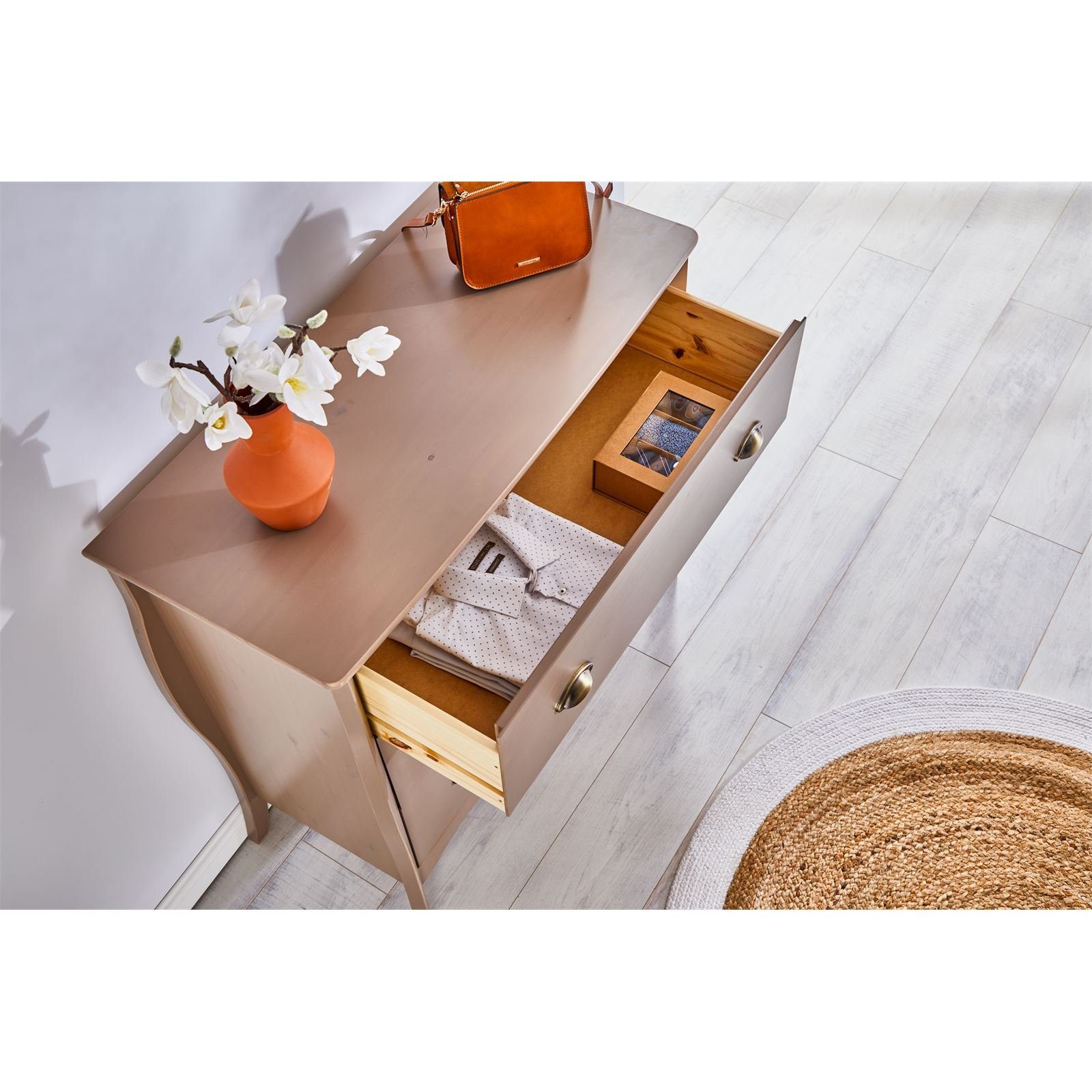 IDIMEX Kommode ANTOINETTE, Sideboard Kommode Anrichte Schubladen Design im Barockstil antik Baroc