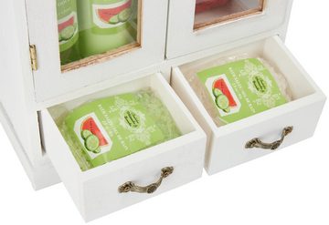 BRUBAKER Pflege-Geschenkset 2 in 1 Pflegeset Wassermelone & Vanilla Rose Minze - Wellness Set, 15-tlg., Damen Dusch- und Badeset - Frauen Beauty Geschenkset mit Dekoration