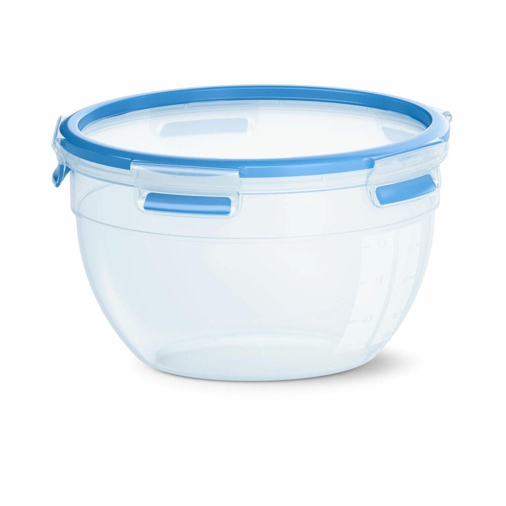 Emsa Frischhaltedose Rund CLIP & CLOSE 2.6 L, Kunststoff, (1-tlg)