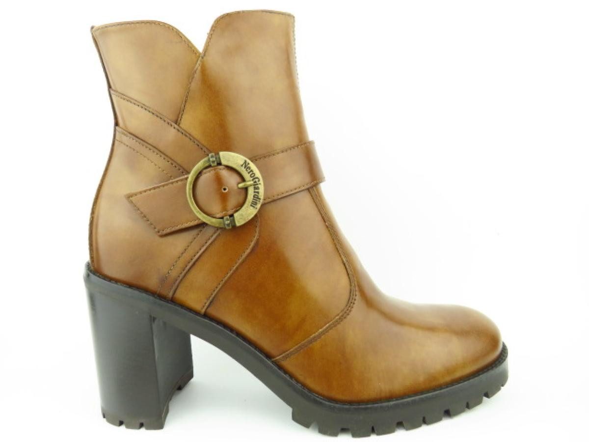 cuoio Reißverschluss Stiefelette