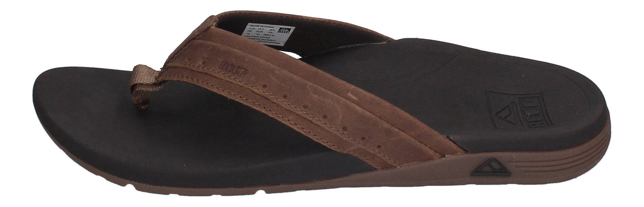 Reef LEATHER ORTHO-SPRING Zehentrenner brown günstig online kaufen