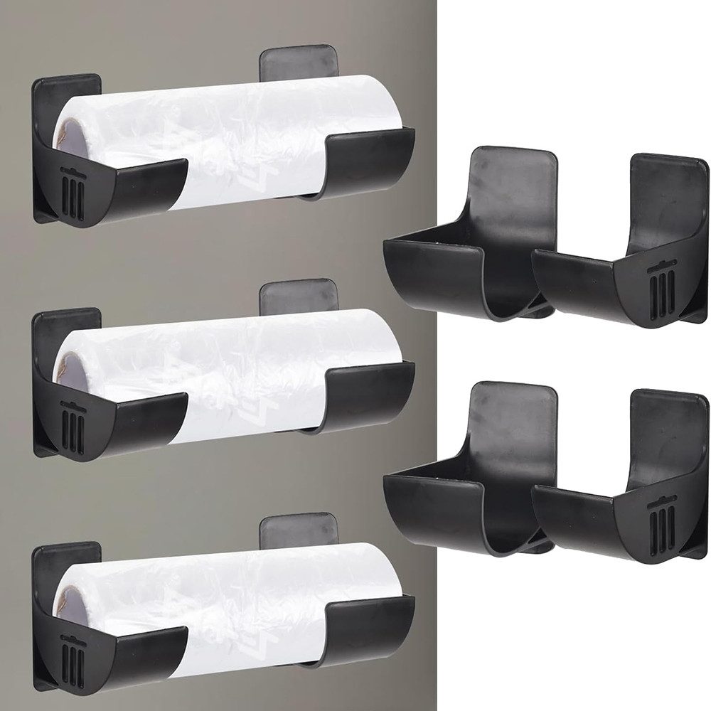 Coonoor Küchenorganizer-Set Küchenschranktür-Aufbewahrungsbox Plastiktütenh günstig online kaufen