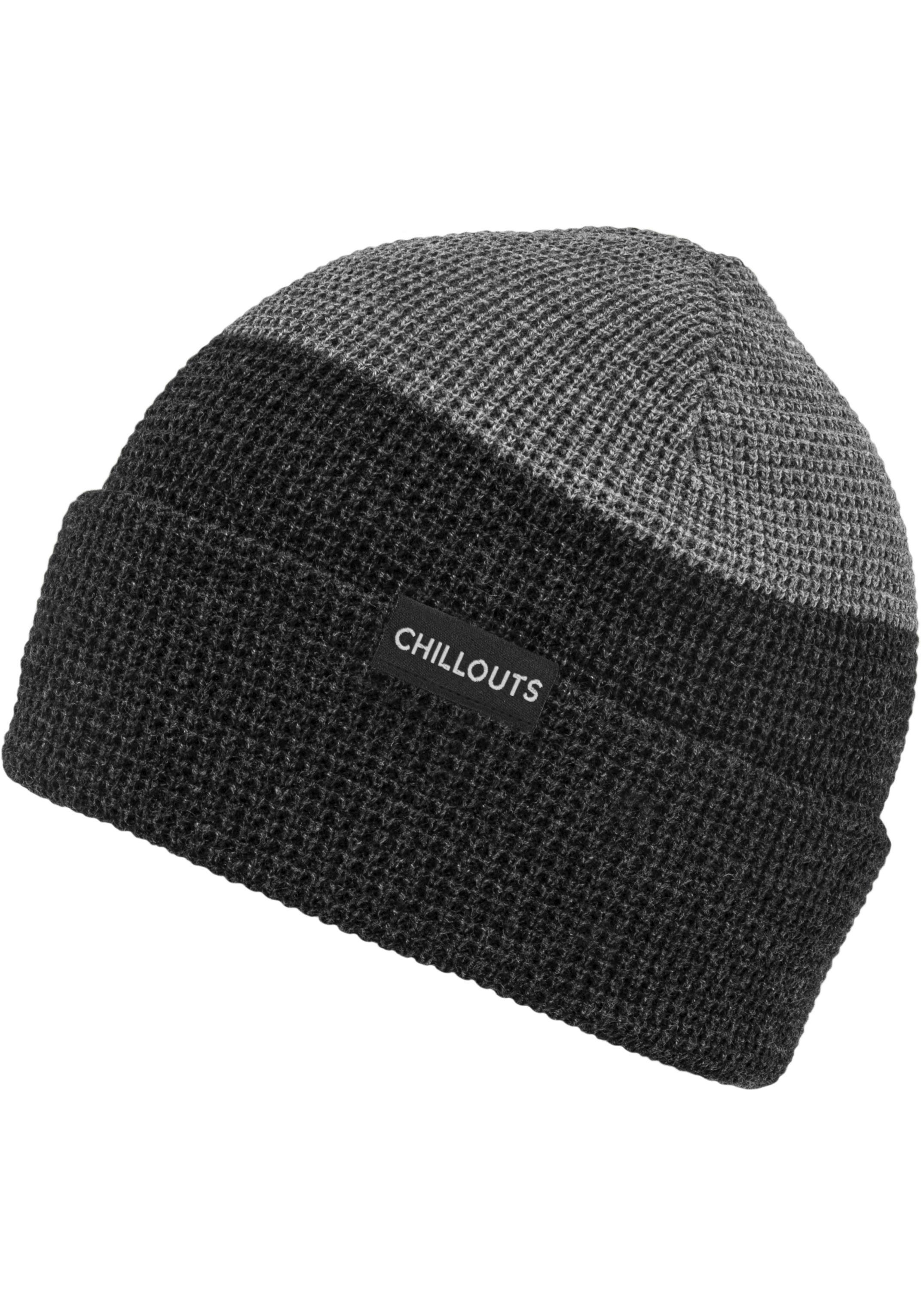 chillouts Beanie Two Ton Optik grey | Strickmützen