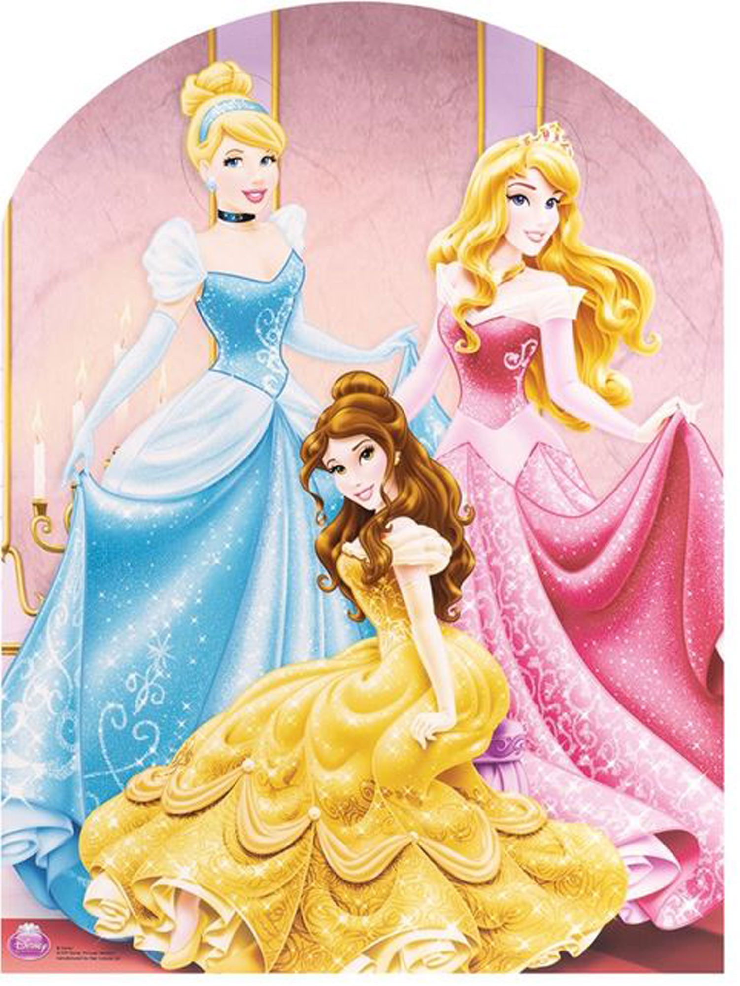 Dekofigur Disney Pappaufsteller Prinzessinnen Stand In