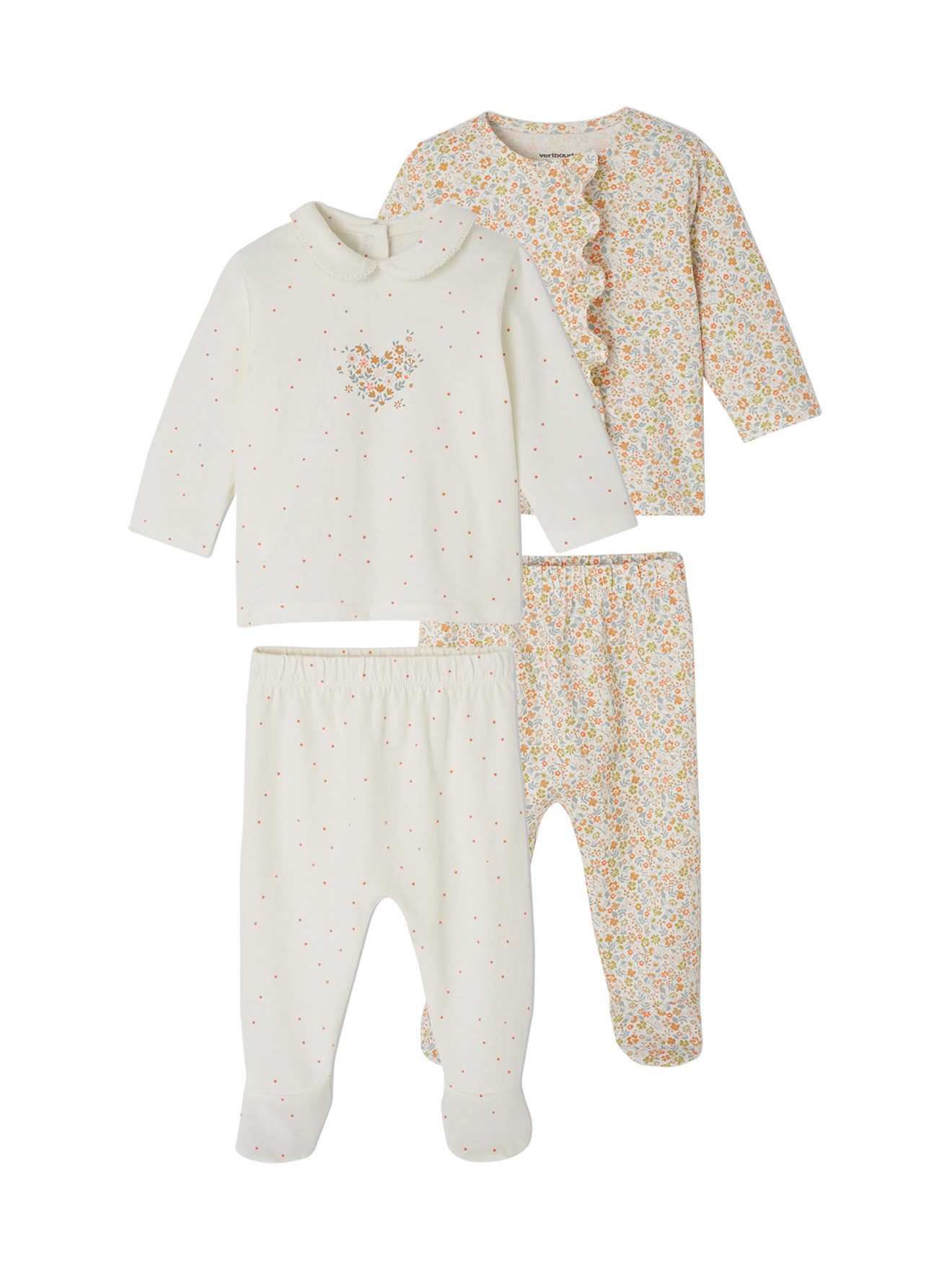 Schlafanzug 2er-Pack Baby Schlafanzüge