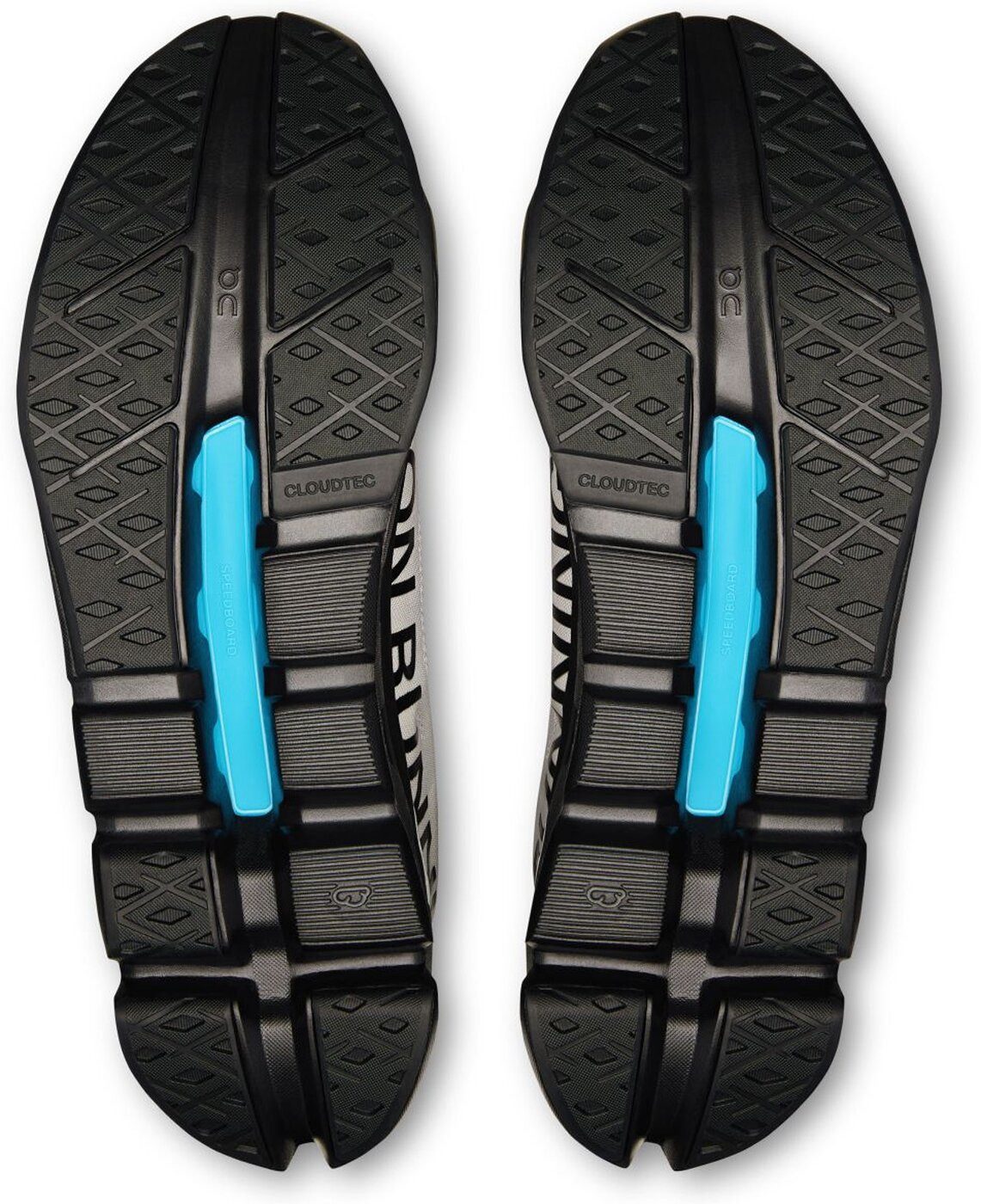 ON RUNNING Cloudflow 5 GLACIER / BLACK Laufschuh