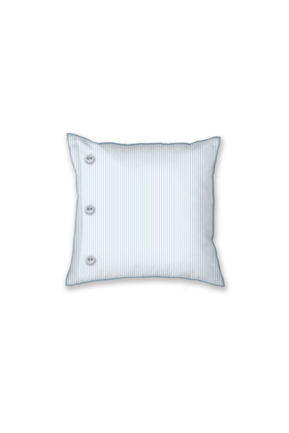 PiP Studio Dekokissen Dekokissen PIP Jaipur Flower Light Blue 40x40 Hellblau, 40 x 40 cm