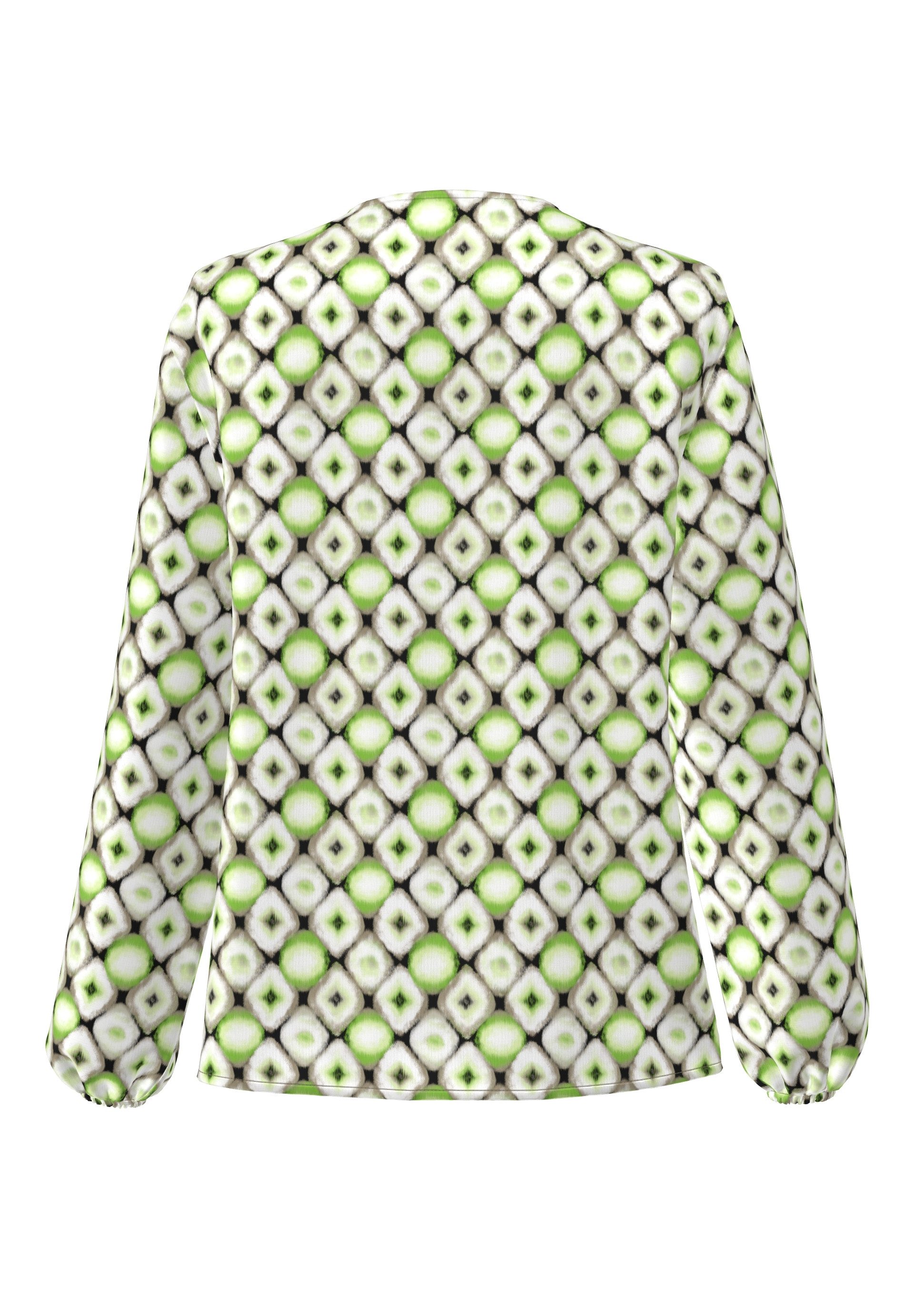 FRANK WALDER Klassische Bluse mit eleganter Knopfleiste