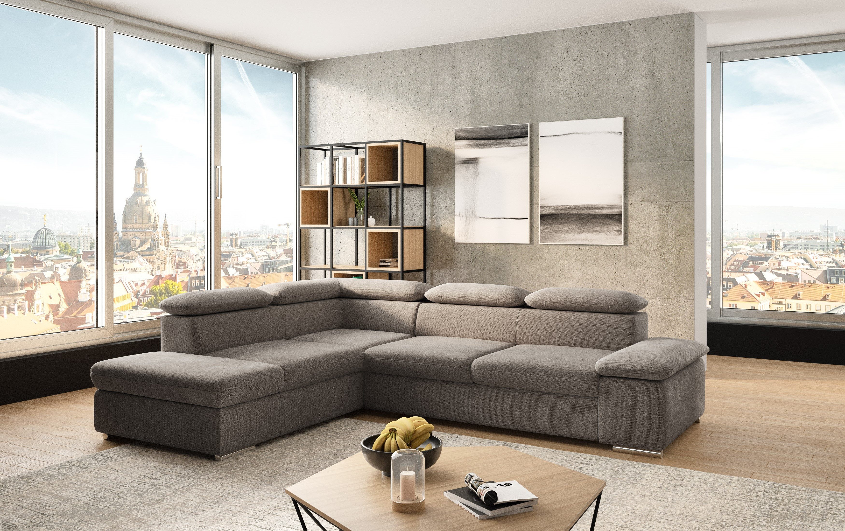 sit&more Ecksofa Valentine, L-Form, Sofa mit günstig online kaufen