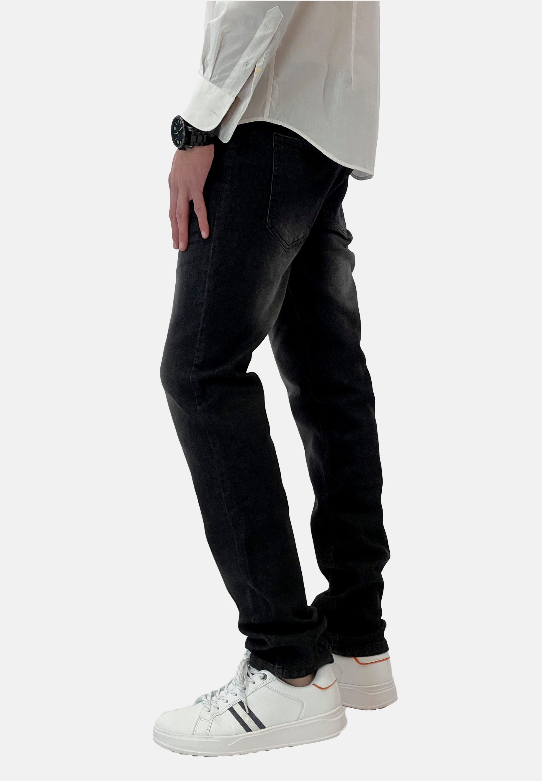 Elara Slim-fit-Jeans Elara Herren Jeans Slim günstig online kaufen