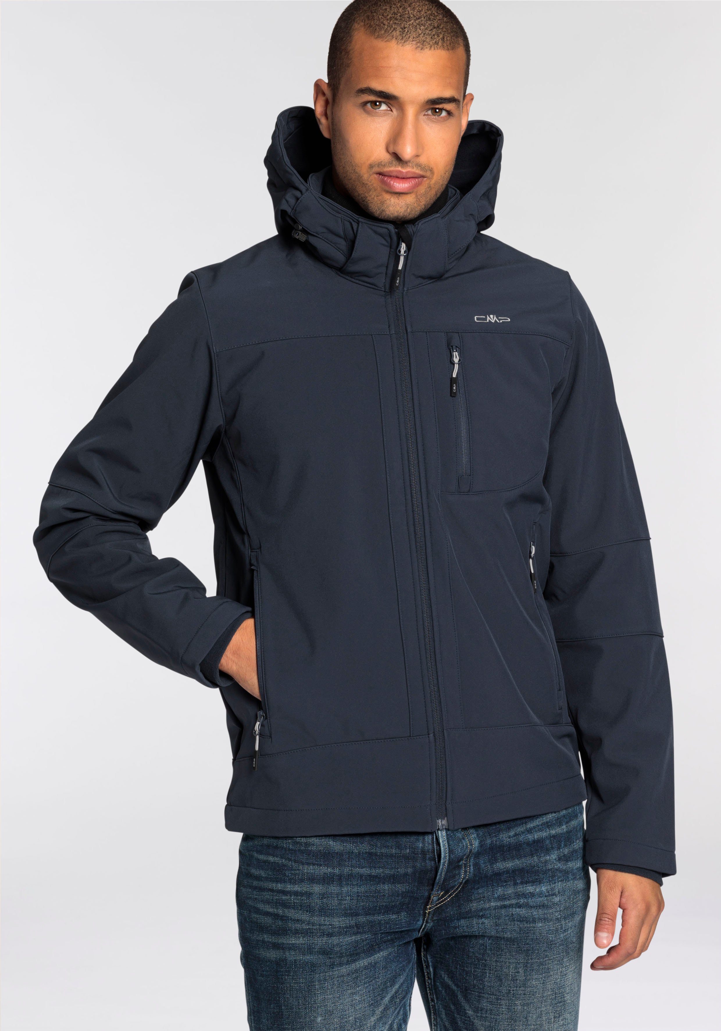 & Winddicht Atmungsaktiv b.blue-ice Wasserabweisend CMP Outdoorjacke &