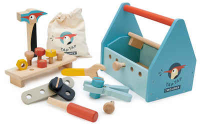 Tender Leaf Toys Spielwelt Tender Leaf Toys Werkzeugkoffer (23 x 15 x 20 cm, Kinderspielzeug)
