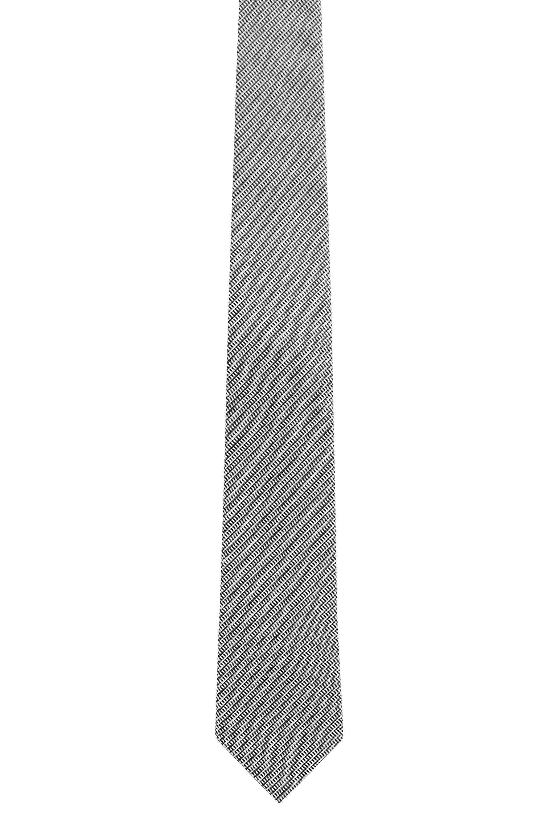 Next Krawatte Strukturierte Krawatte aus Leinengemisch (1-St)