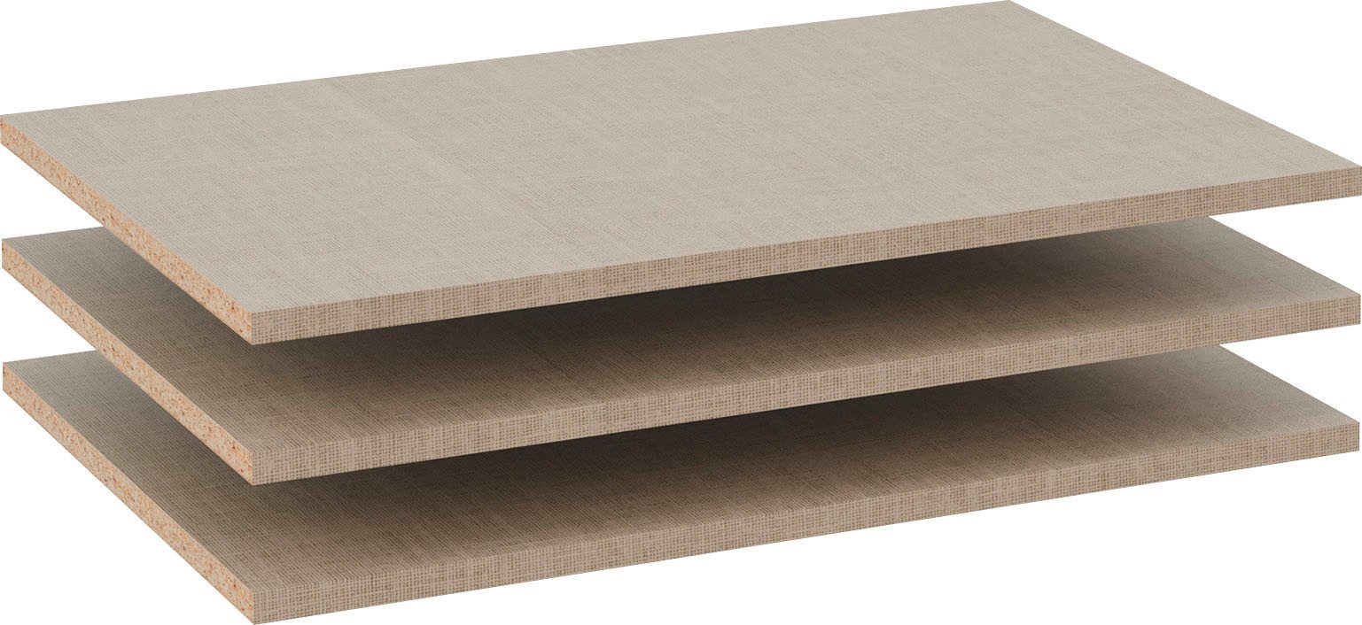 OTTO home Einlegeboden Zubehör für Schwebetürenschrank PAULLY, 3er-Set Breite 63 cm für Schwebetürenschränke der Serie »PAULLY«