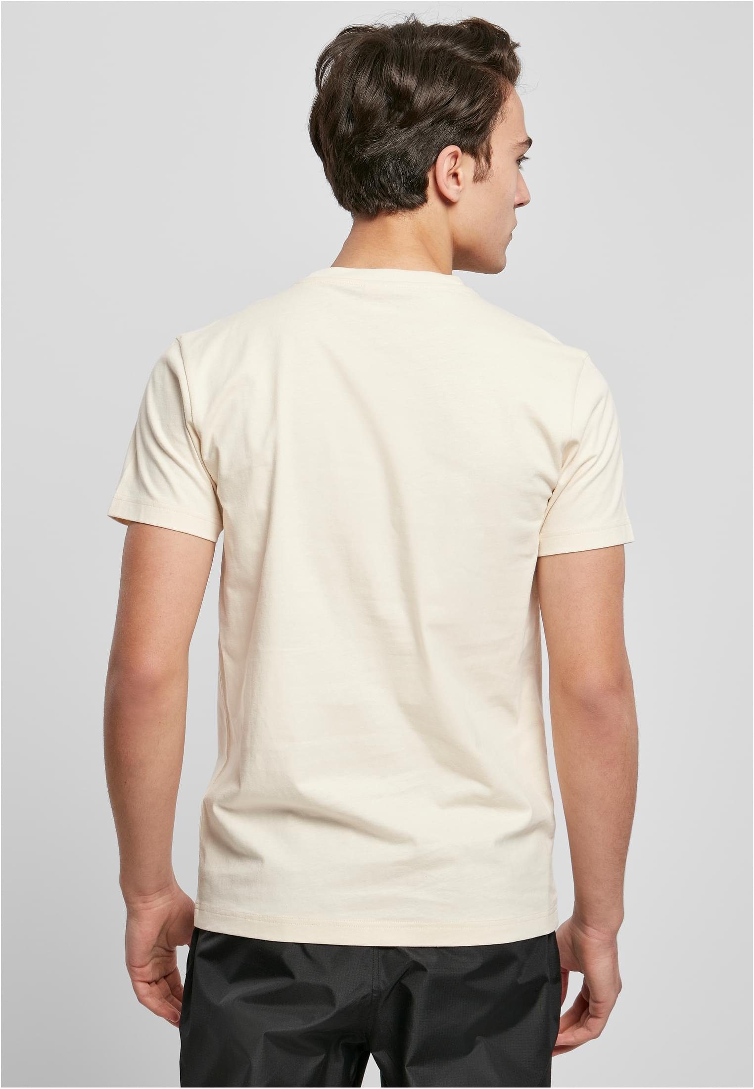 Tee whitesand URBAN CLASSICS Herren Basic T-Shirt (1-tlg)