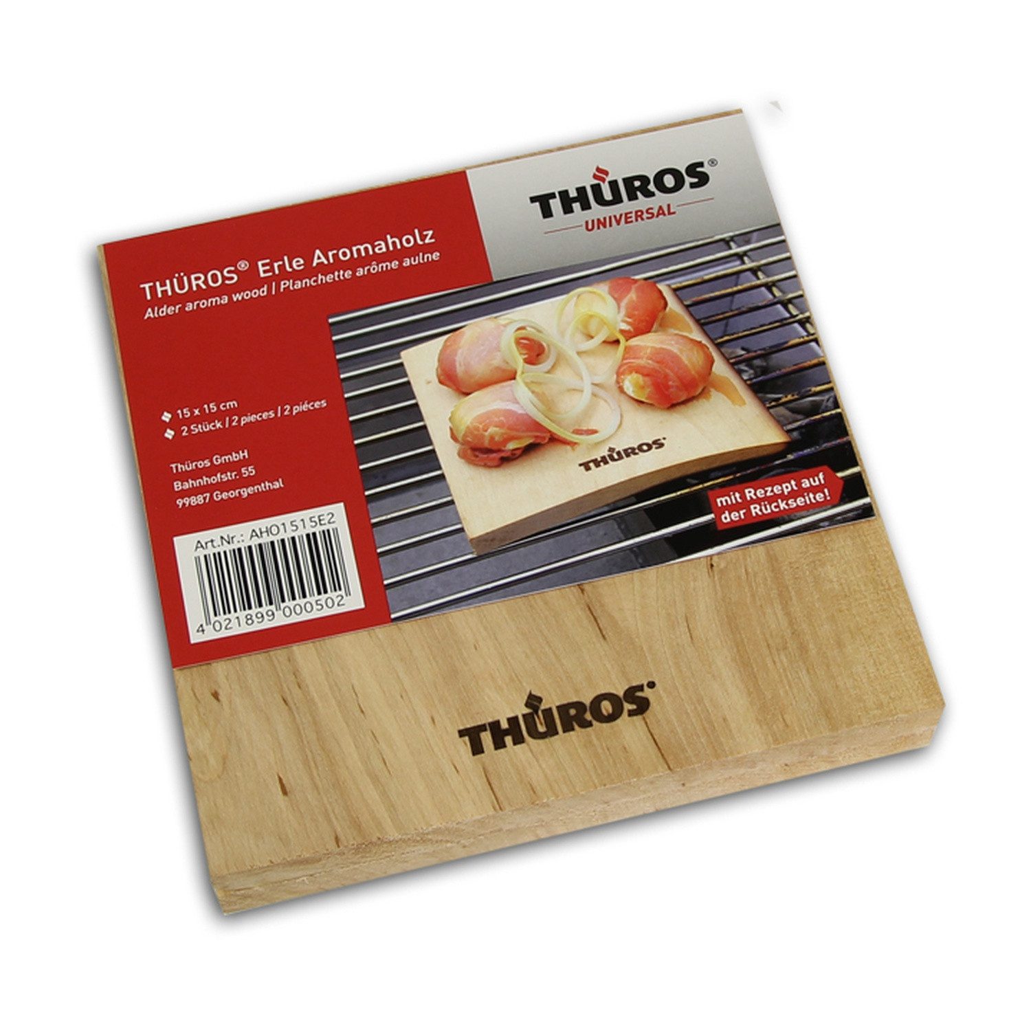 Thüros Aromaplanke Thüros Aromaholz Erle, Holz