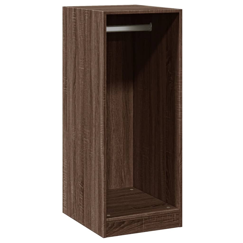 vidaXL Kleiderständer Kleiderschrank Braun Eichen-Optik 48x41x102 günstig online kaufen