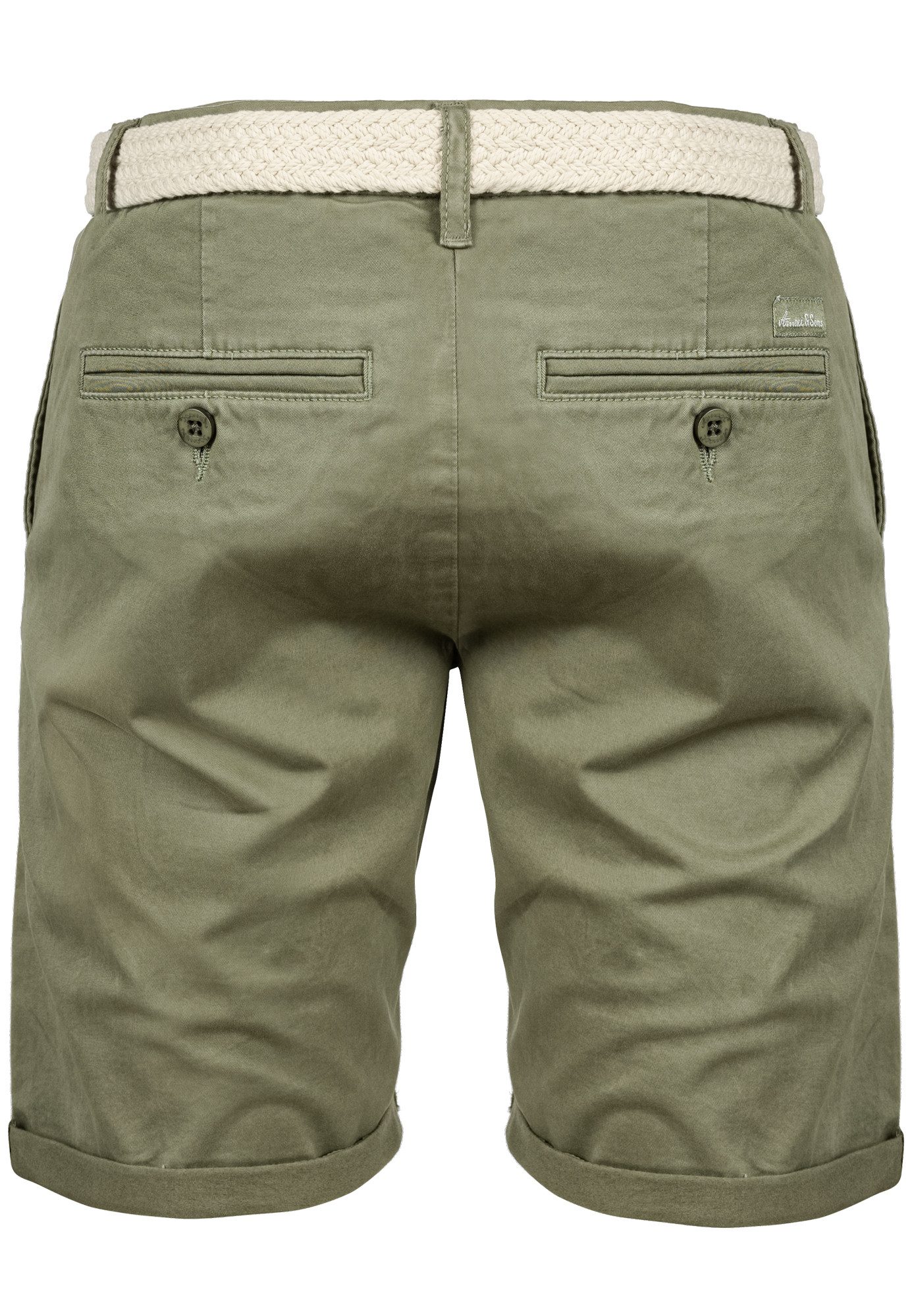 REPUBLIX Chinoshorts GAEL Herren Bermuda Short Hose Regular Fit inkl. Gürte günstig online kaufen