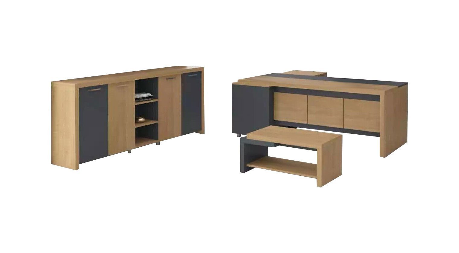 Büromöbel-Set Büro Ensemble Arbeitsraum Möbel Ganzes Set Tisch Aktenschrank