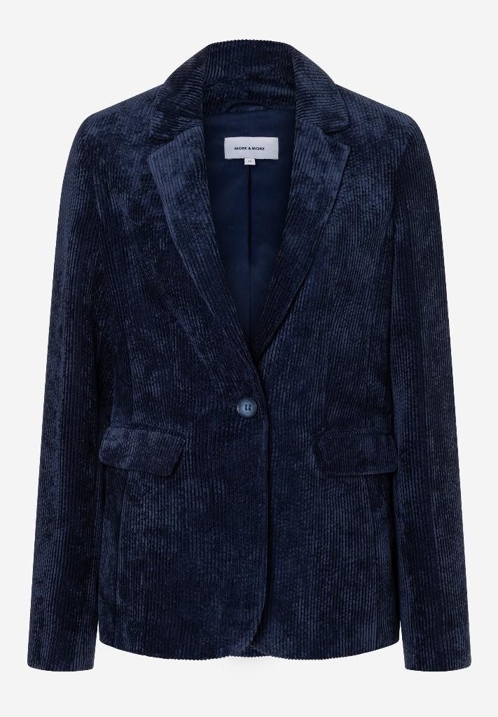 MORE&MORE Sweatblazer Cordblazer