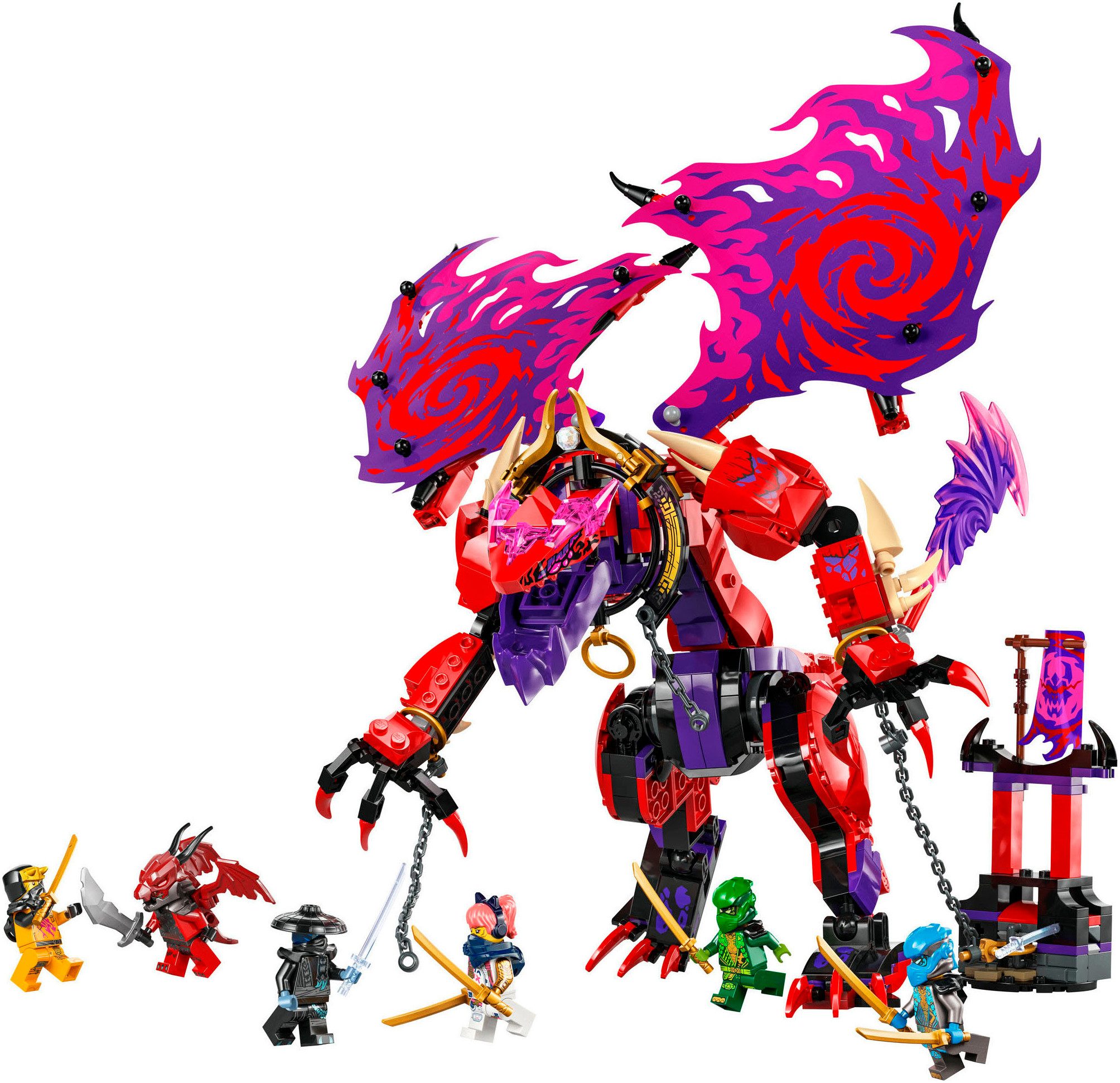 LEGO® Chaosdrache Donnerzahn (71832), LEGO® Ninjago Konstruktionsspielstein günstig online kaufen