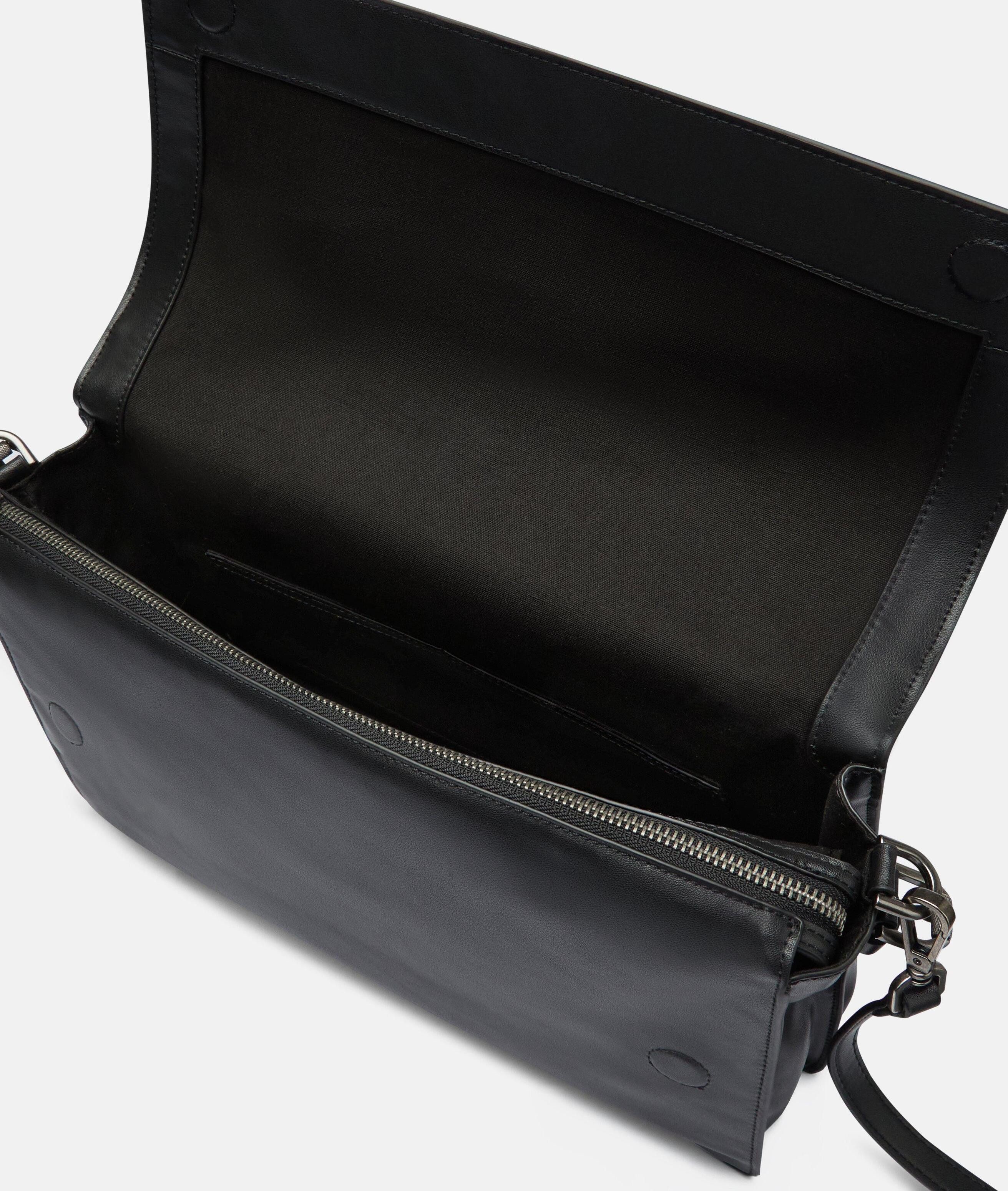Liebeskind Berlin Umhängetasche Audrey Crossbody M, Geräumige Umhängetasche in Glattlederoptik