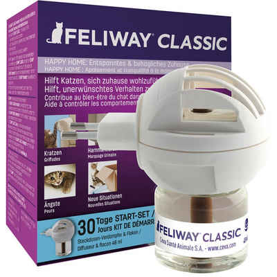 Feliway Katzenstreu »FELIWAY® Classic Verdampfer + 30 Tage Nachfüllflakon 48ml – hilft Katzen zuhause zu entspannen«